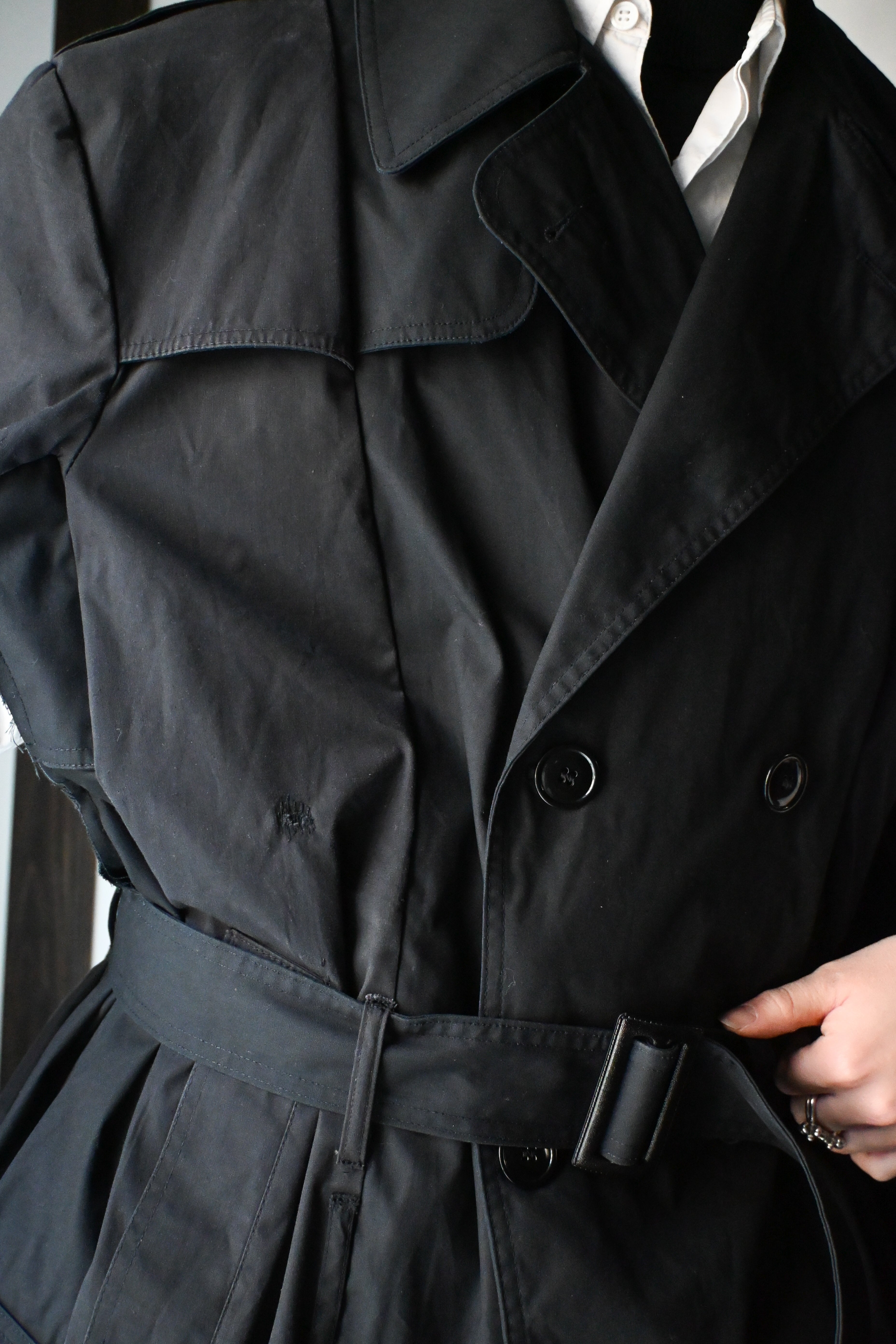ID26-001-02-F / rebuild trench jacket【C】 – IDENT