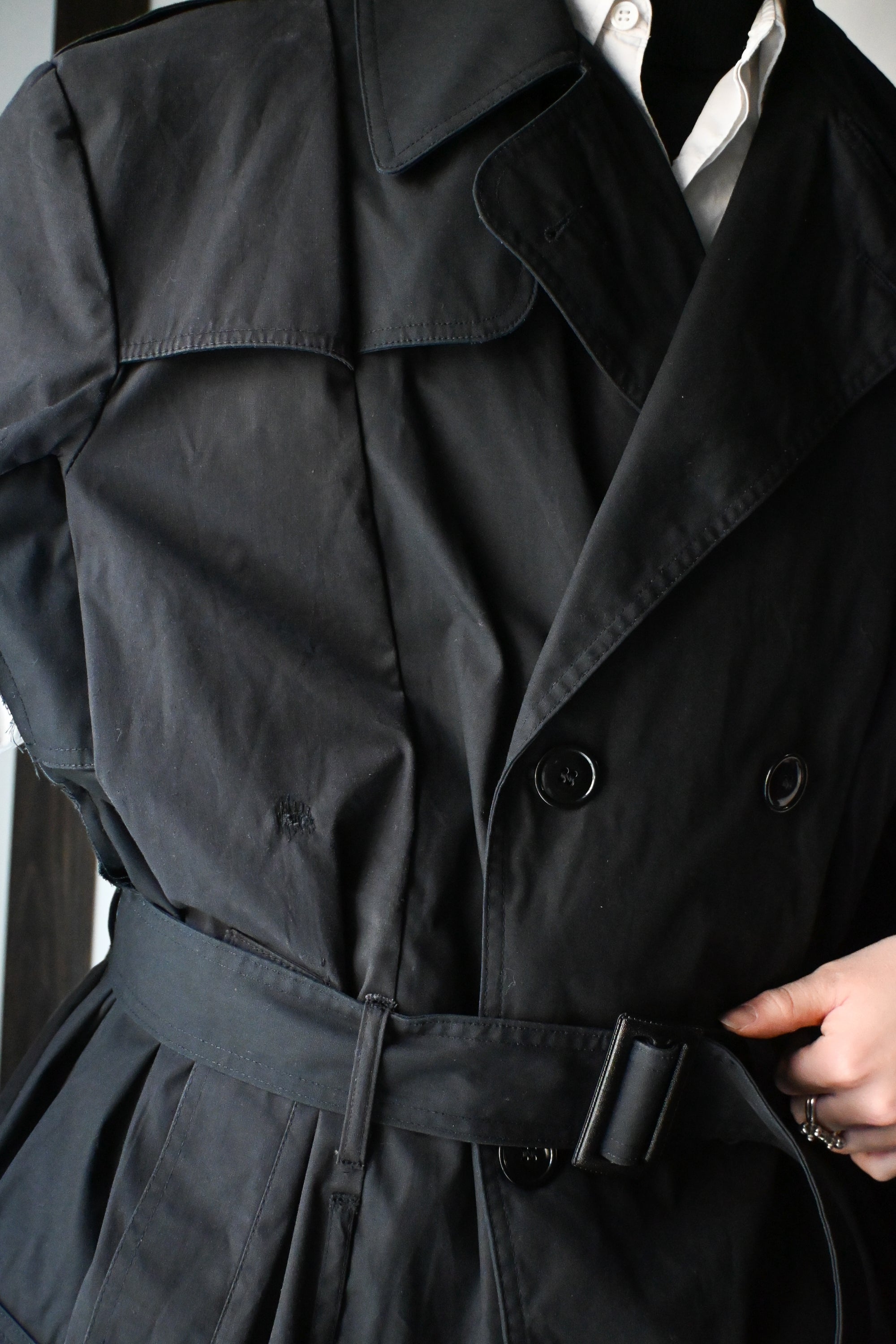 ID26-001-02-F / rebuild trench jacket【C】