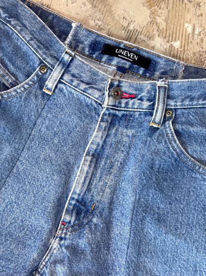 RE-004 / 4panel docking denim【C】