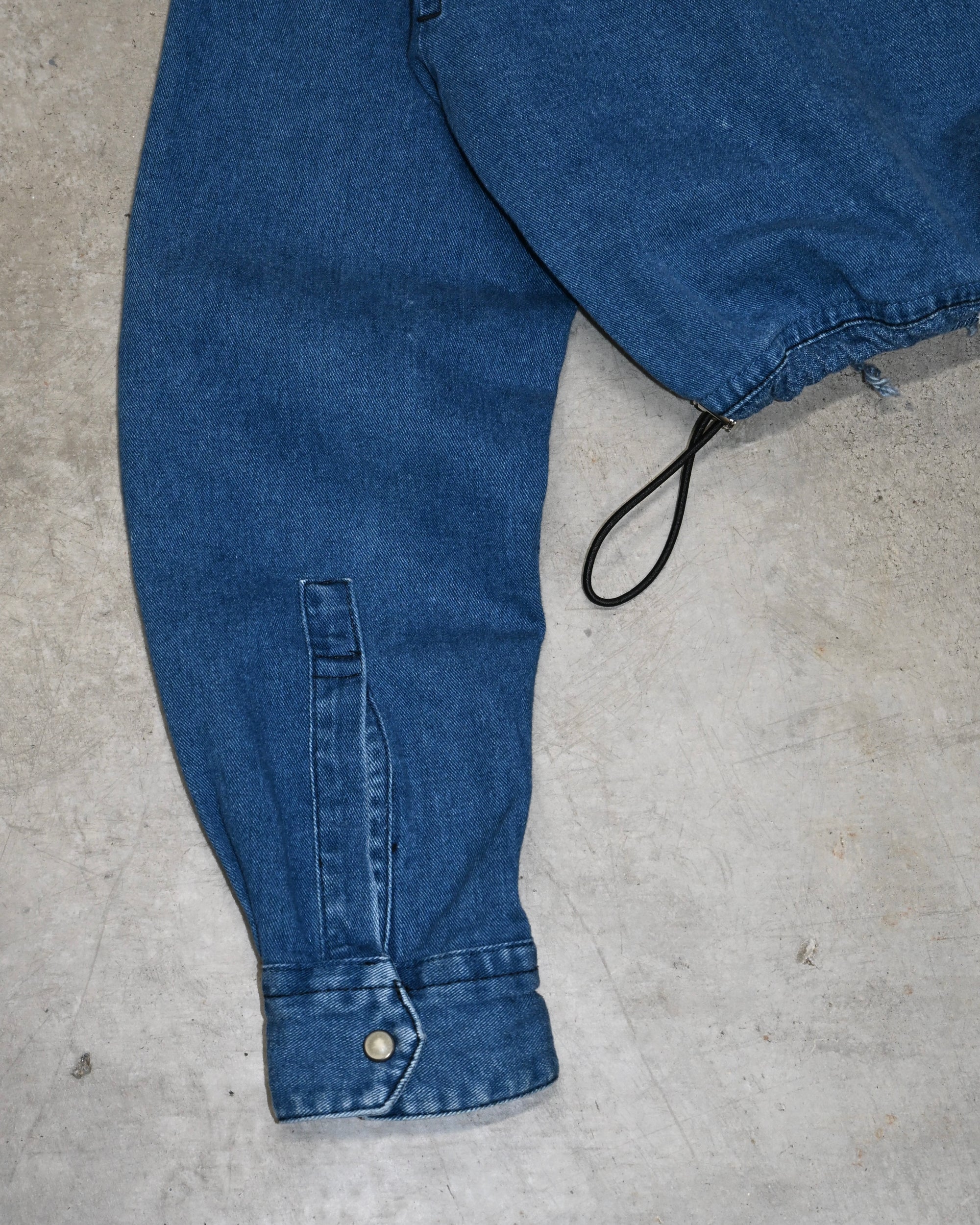 ID26-014-04-F / denim frill shirt 【B】