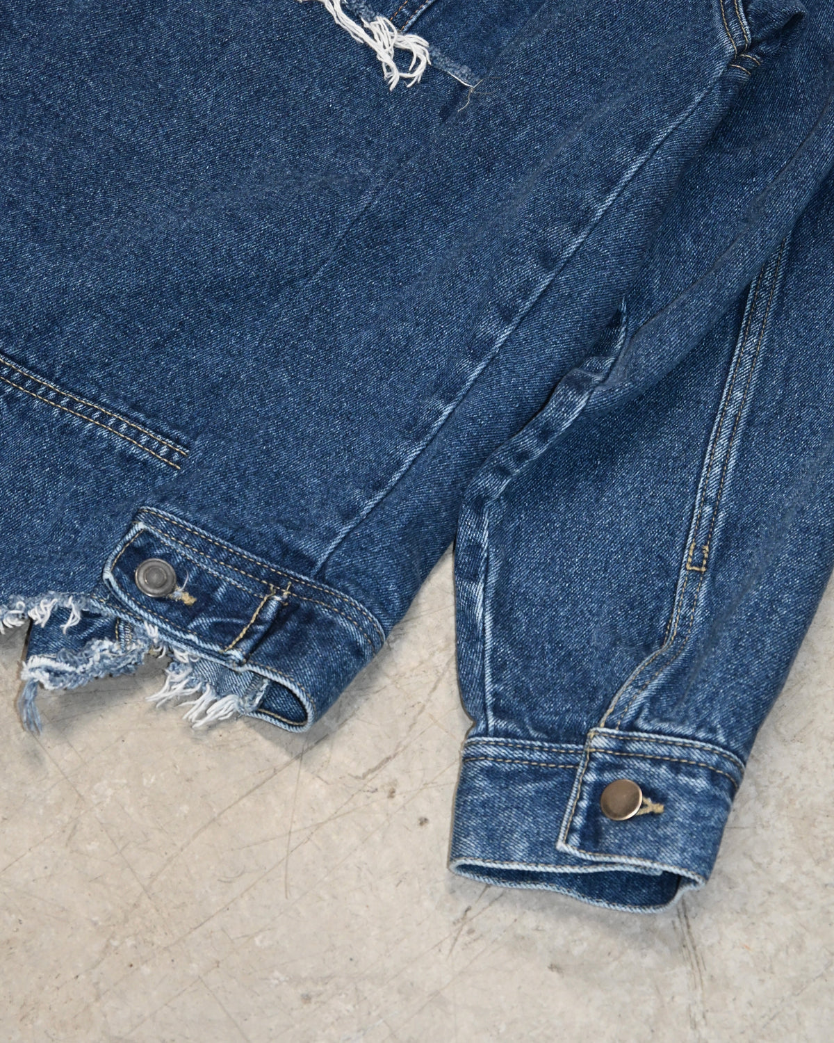 ID26-041-F / mirrored denim jacket【C】