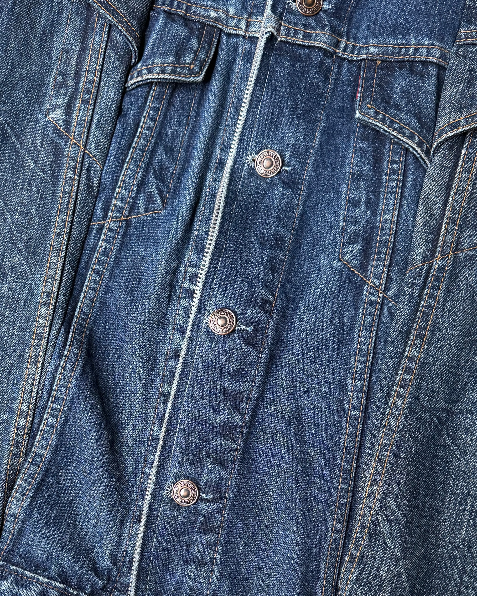 ID25-008 / zip denim jacket【A】