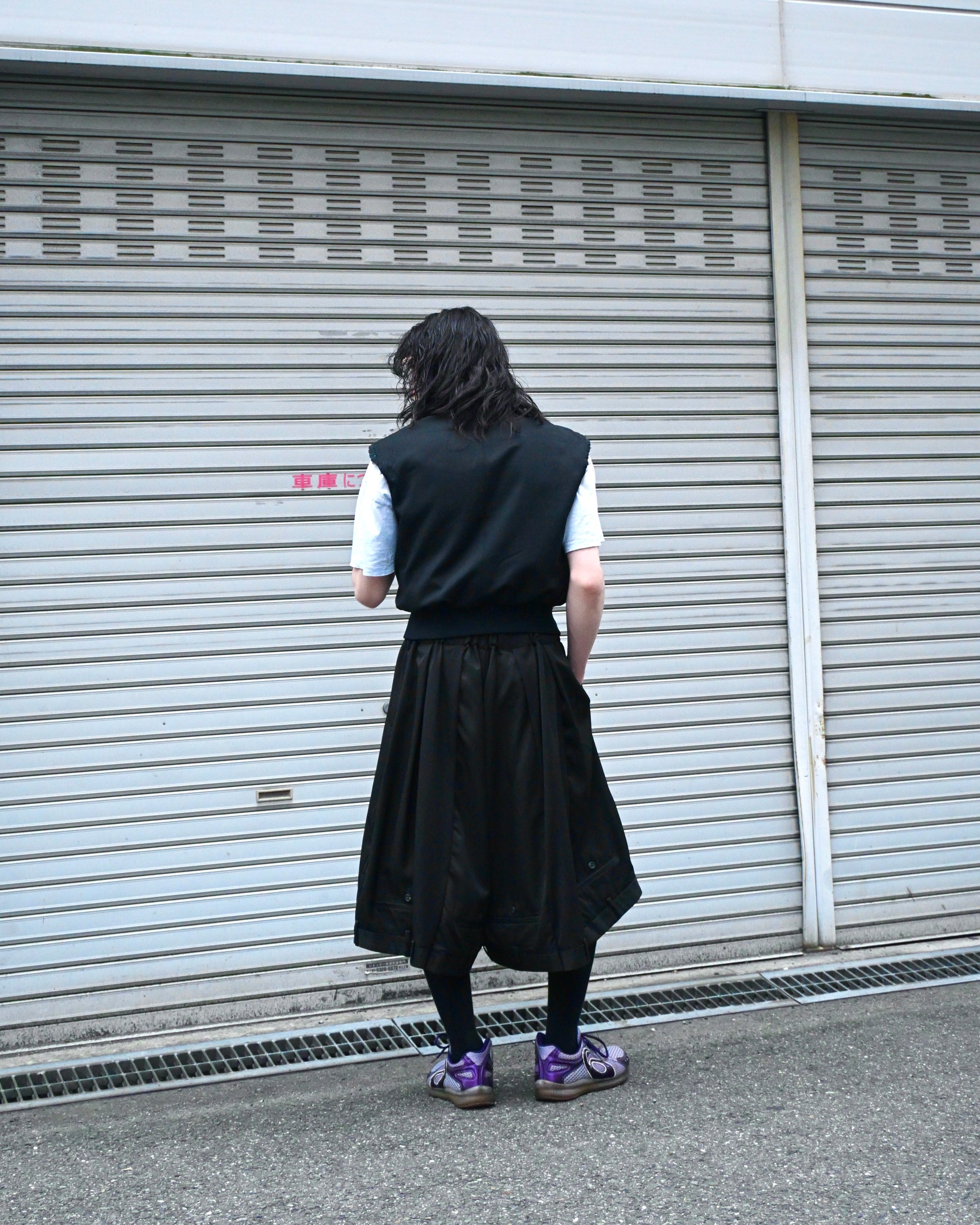 ID26-006-03-S / rebuild hakama slacks【A】
