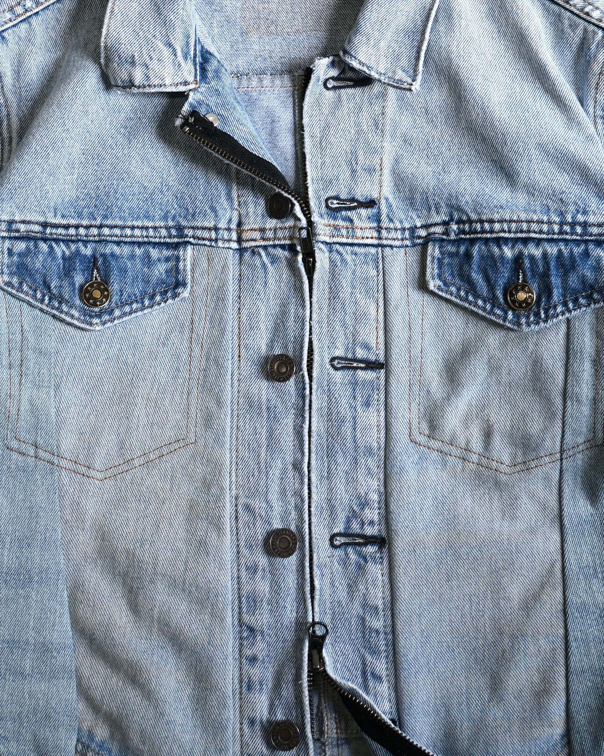 ID26-050-F / upside down denim jacket 【B】