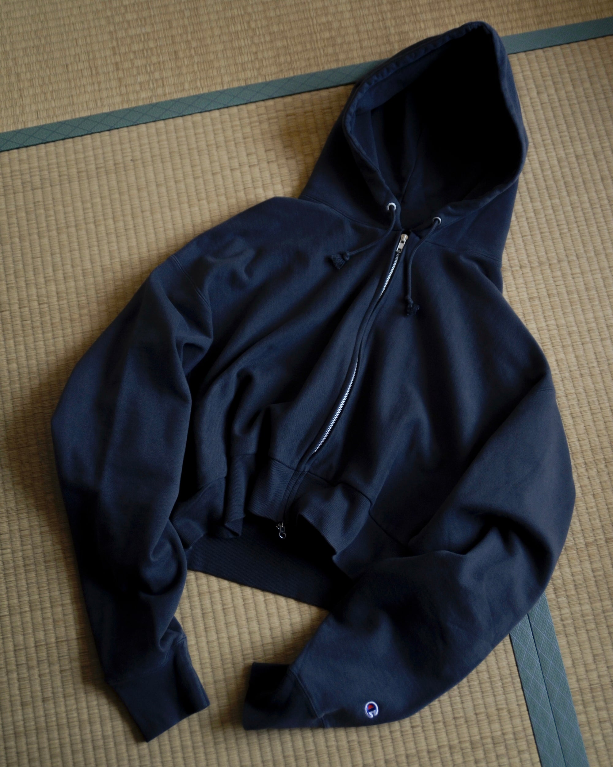 RE-033 / resized zip hoodie [A]