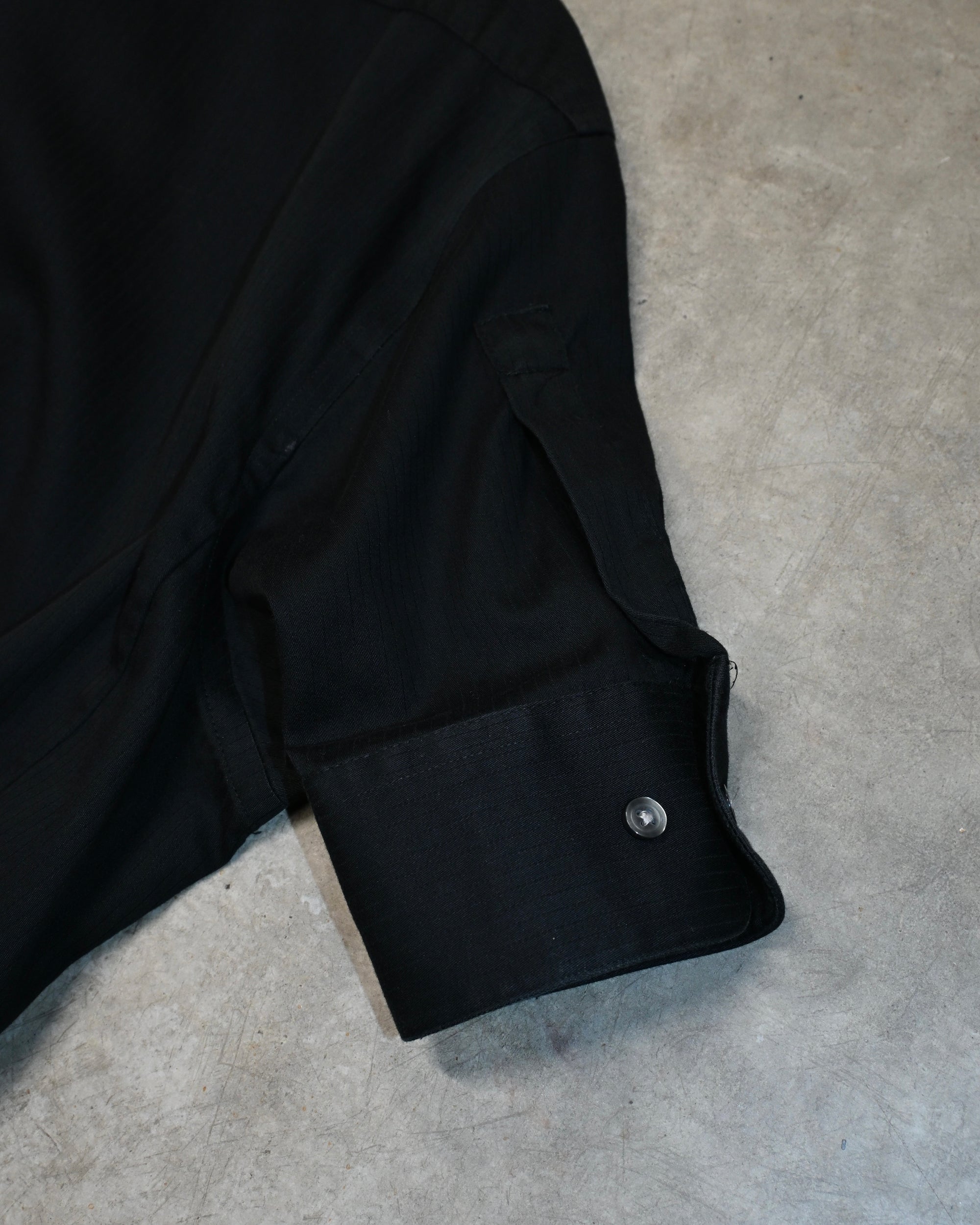 ID26-036-01-L / denim waist short sleeve shirt【A】