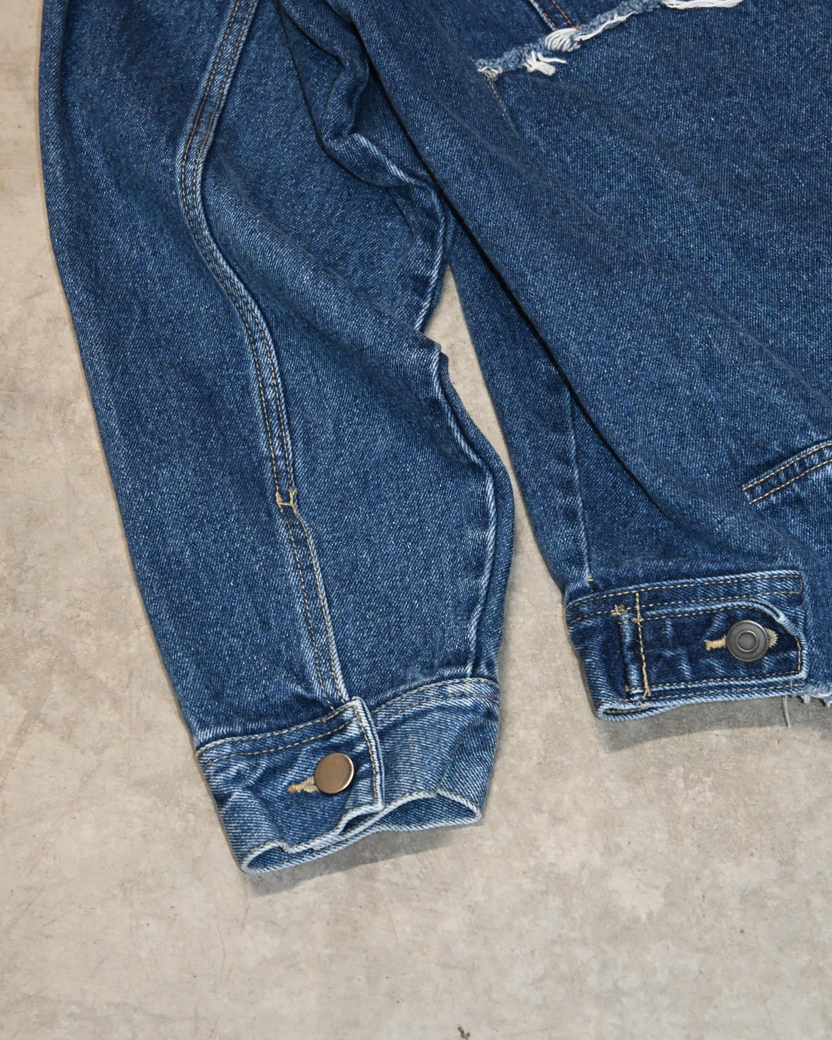ID26-041-F / mirrored denim jacket【C】