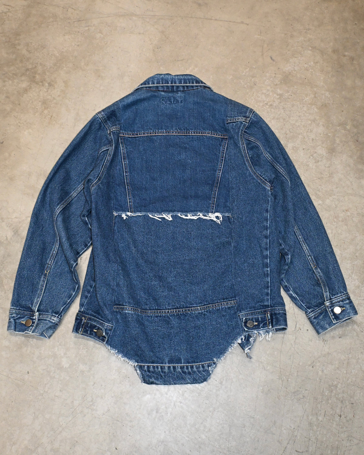 ID26-041-F / mirrored denim jacket【C】