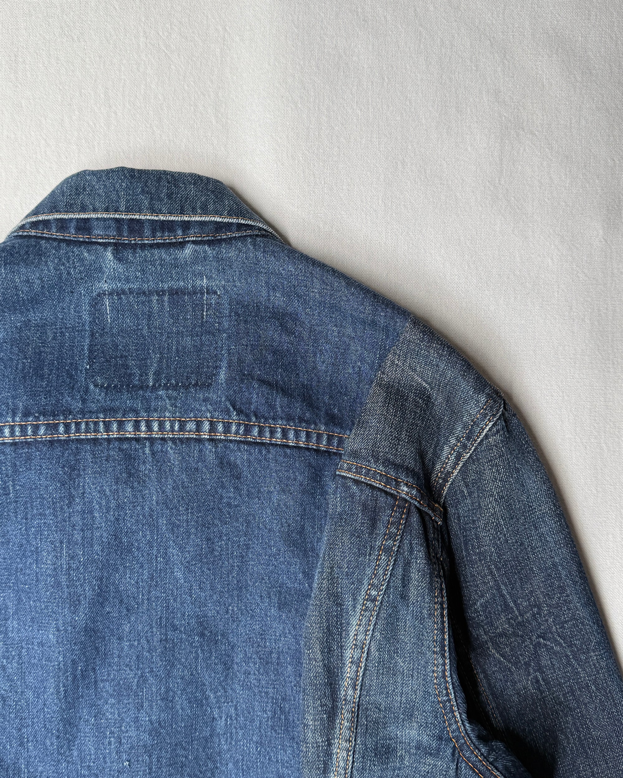 ID25-008 / zip denim jacket【A】