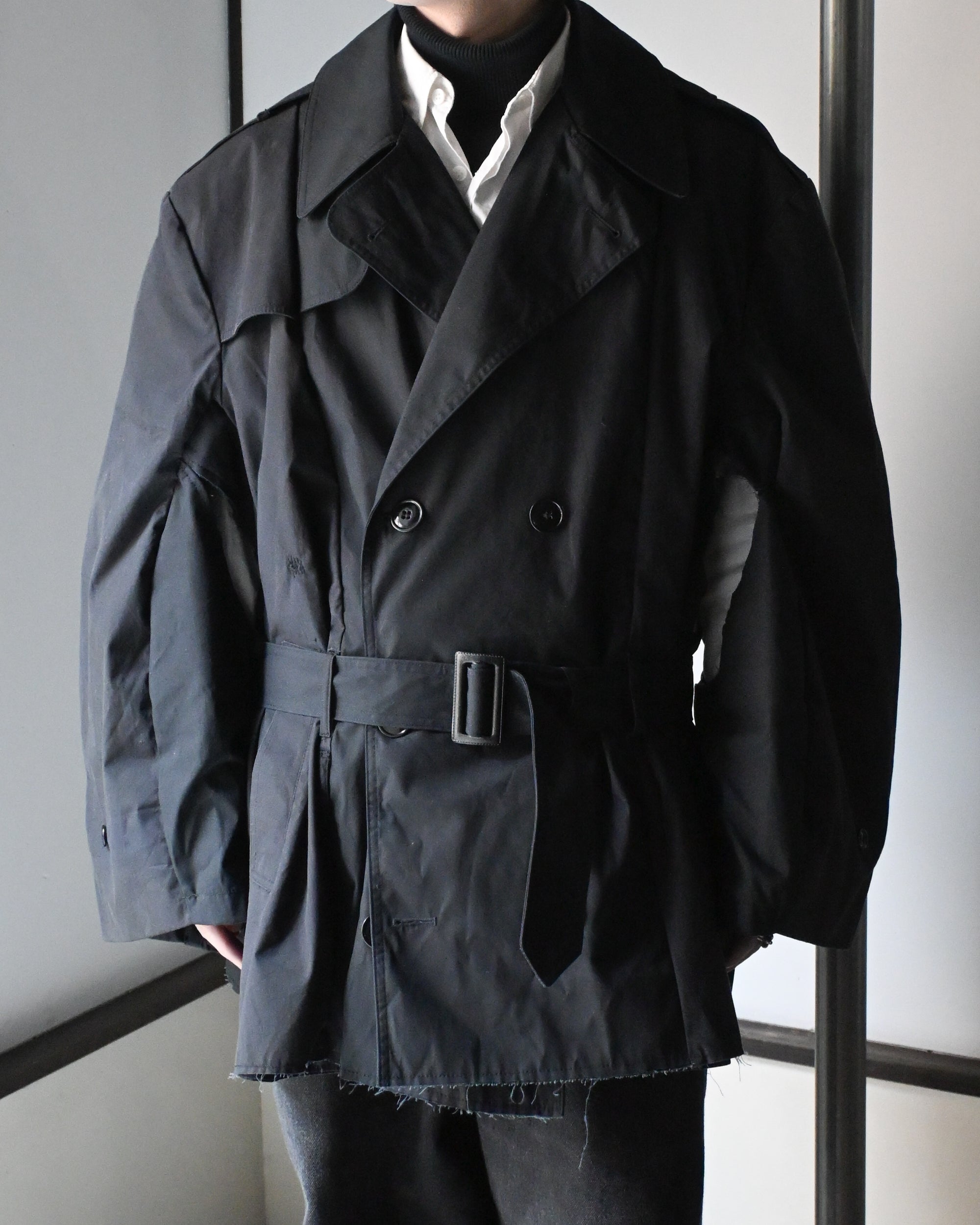 ID26-001-02-F / rebuild trench jacket【C】