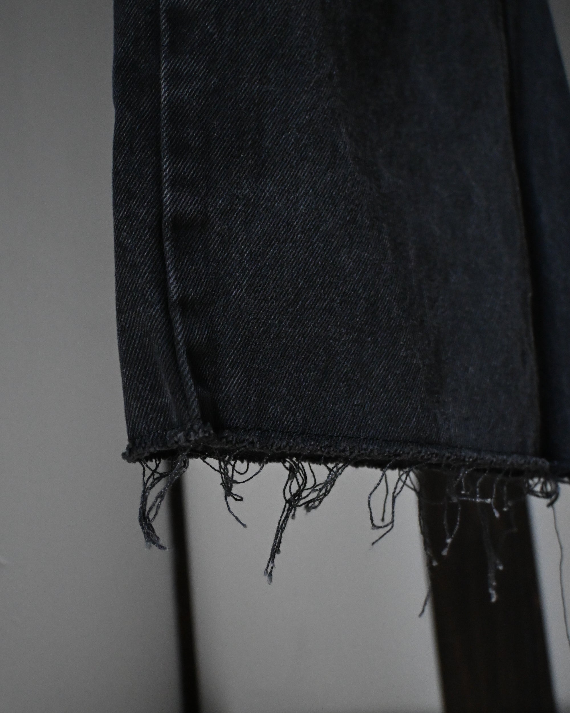 ID26-008-S / wide leg easy denim【B】