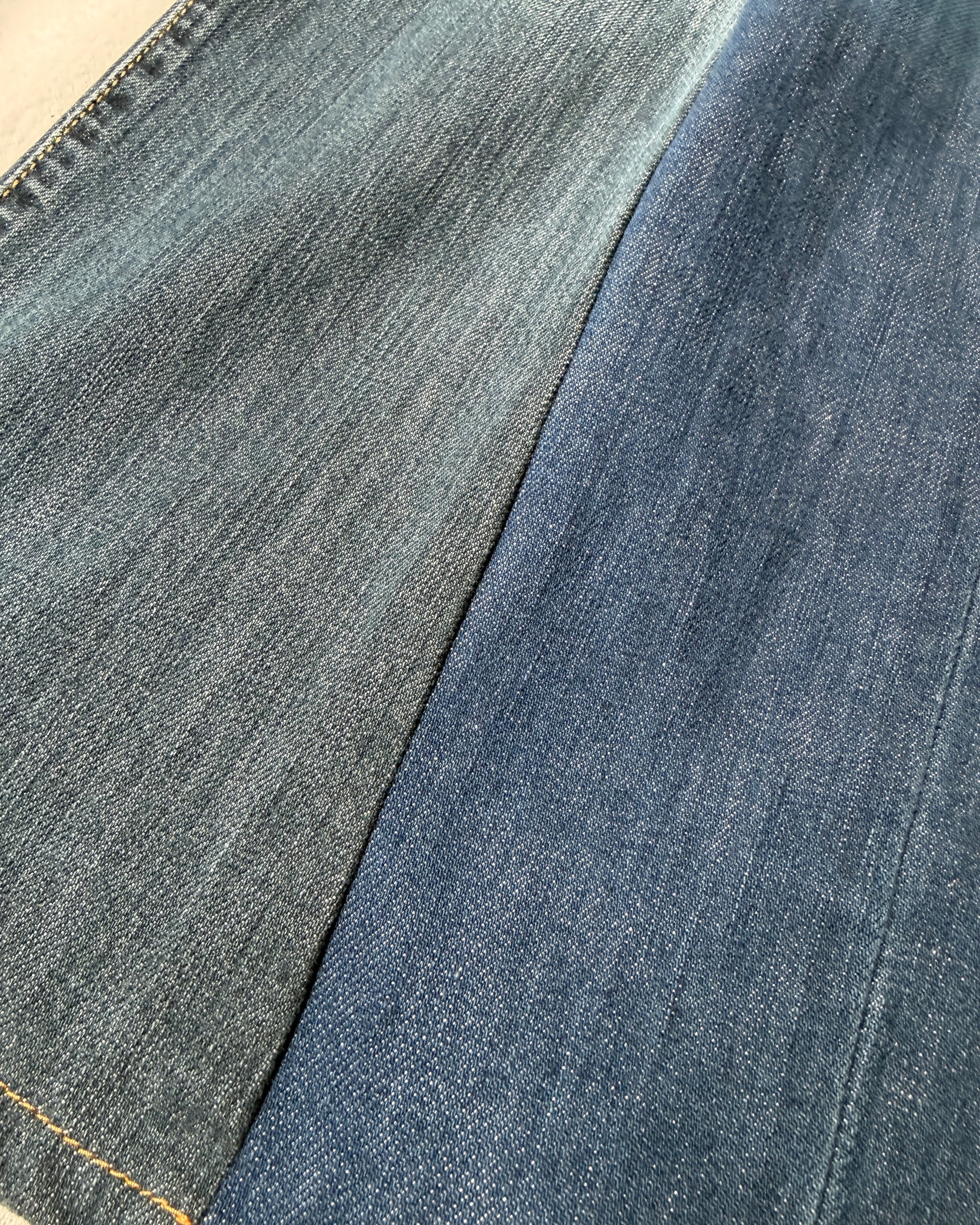 ID25-017 / zip engineered denim【A】