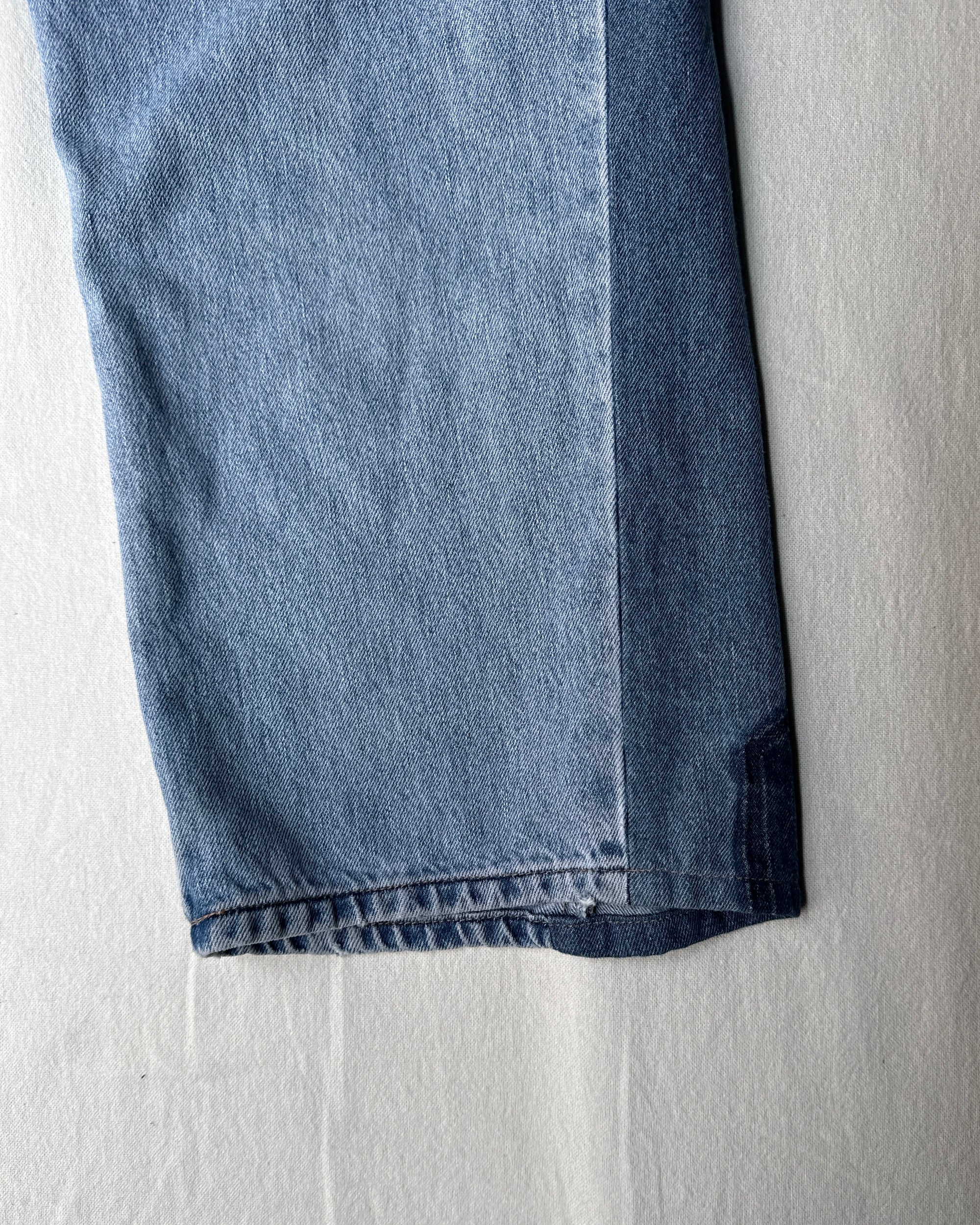 ID25-005-01-F / wide leg easy denim【F】