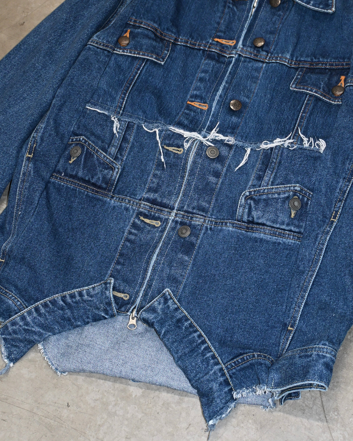 ID26-041-F / mirrored denim jacket【C】