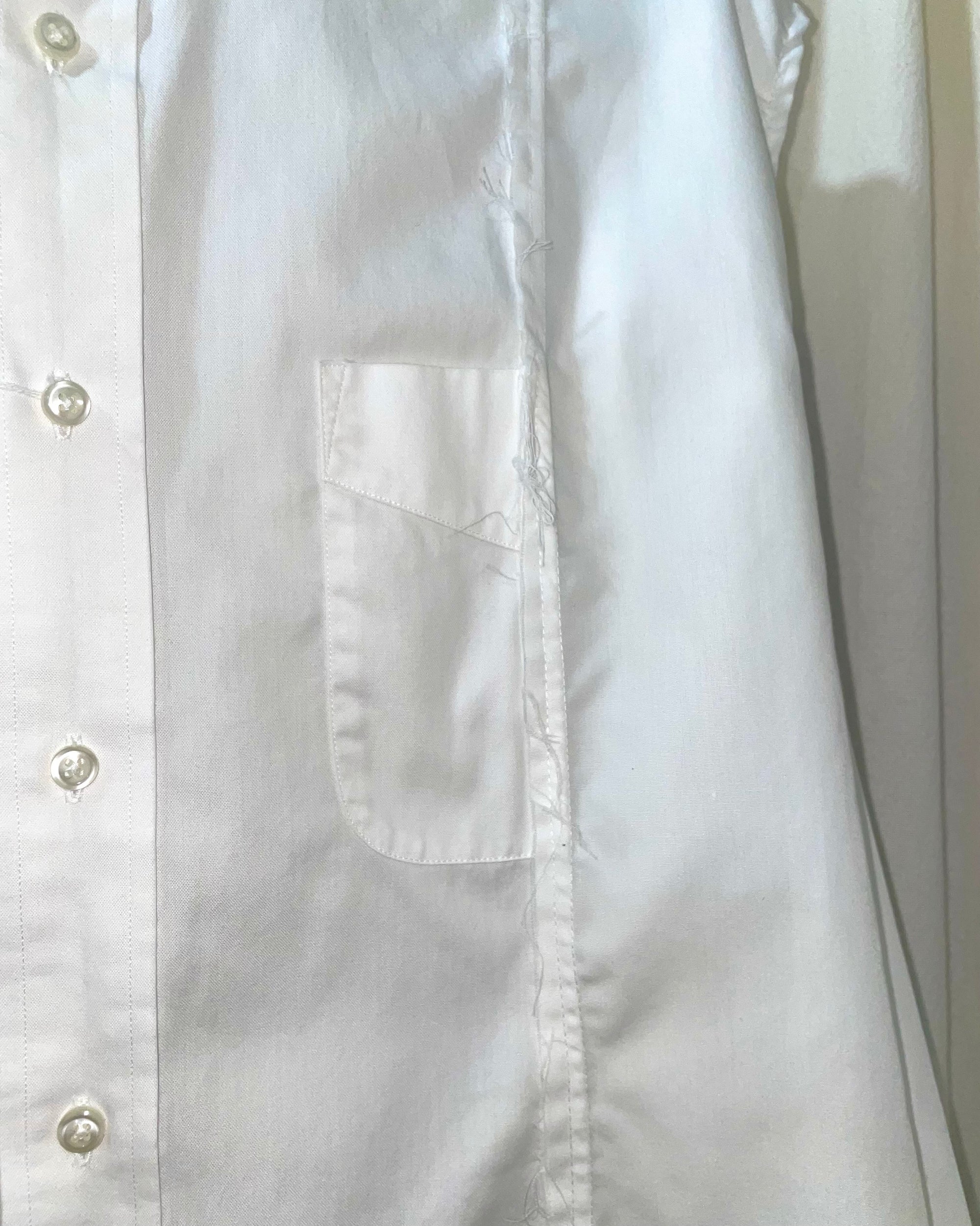 ID26-035-F-01 / slit cape shirt【A】
