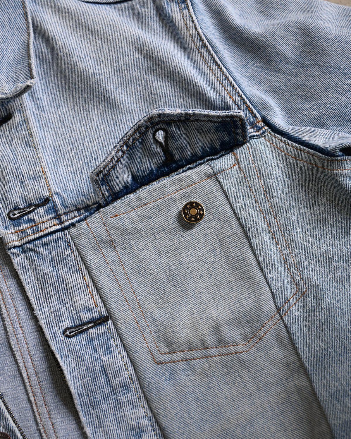 ID26-050-F / upside down denim jacket 【B】