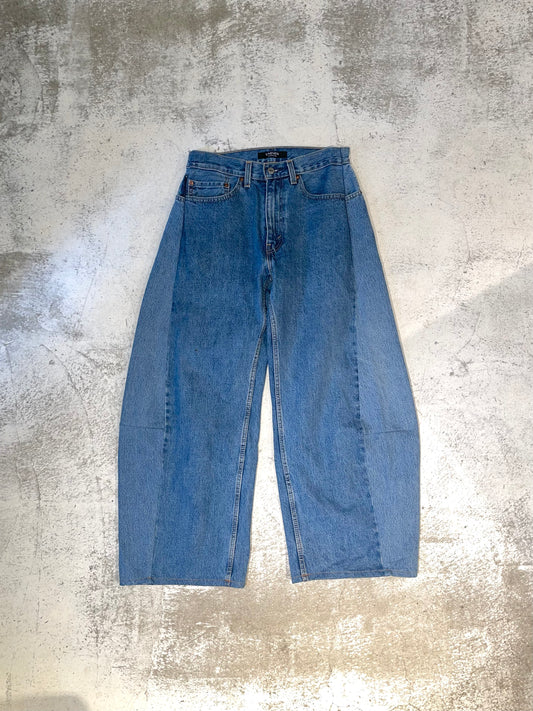 RE-010-09 / curve buggy denim【A】