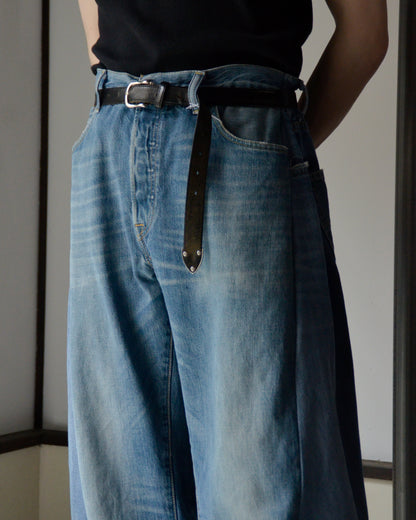 RE-010-18 / curve buggy denim【F】