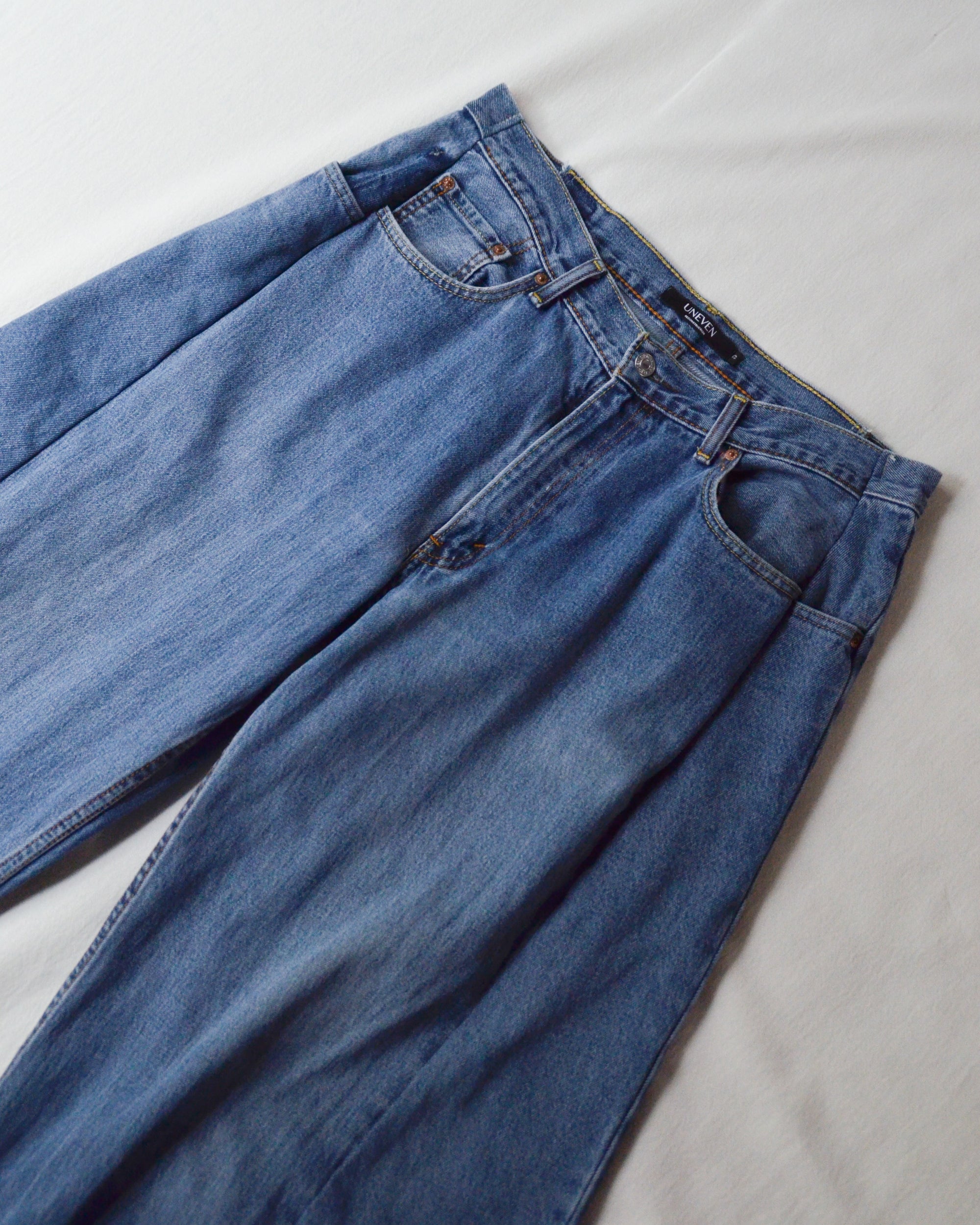 RE-010-18 / curve buggy denim【I】