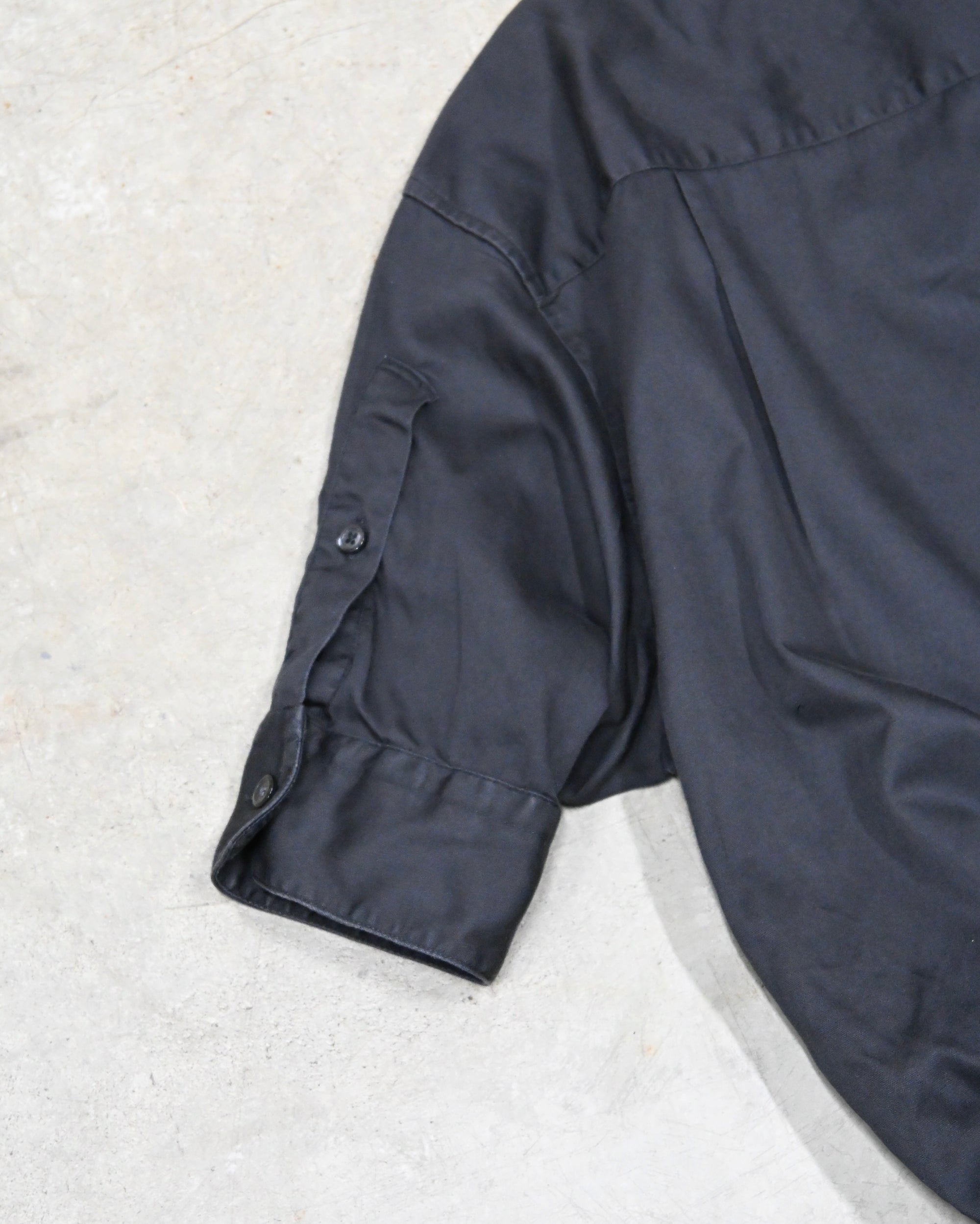 ID26-036-L / denim waist short sleeve shirt【B】