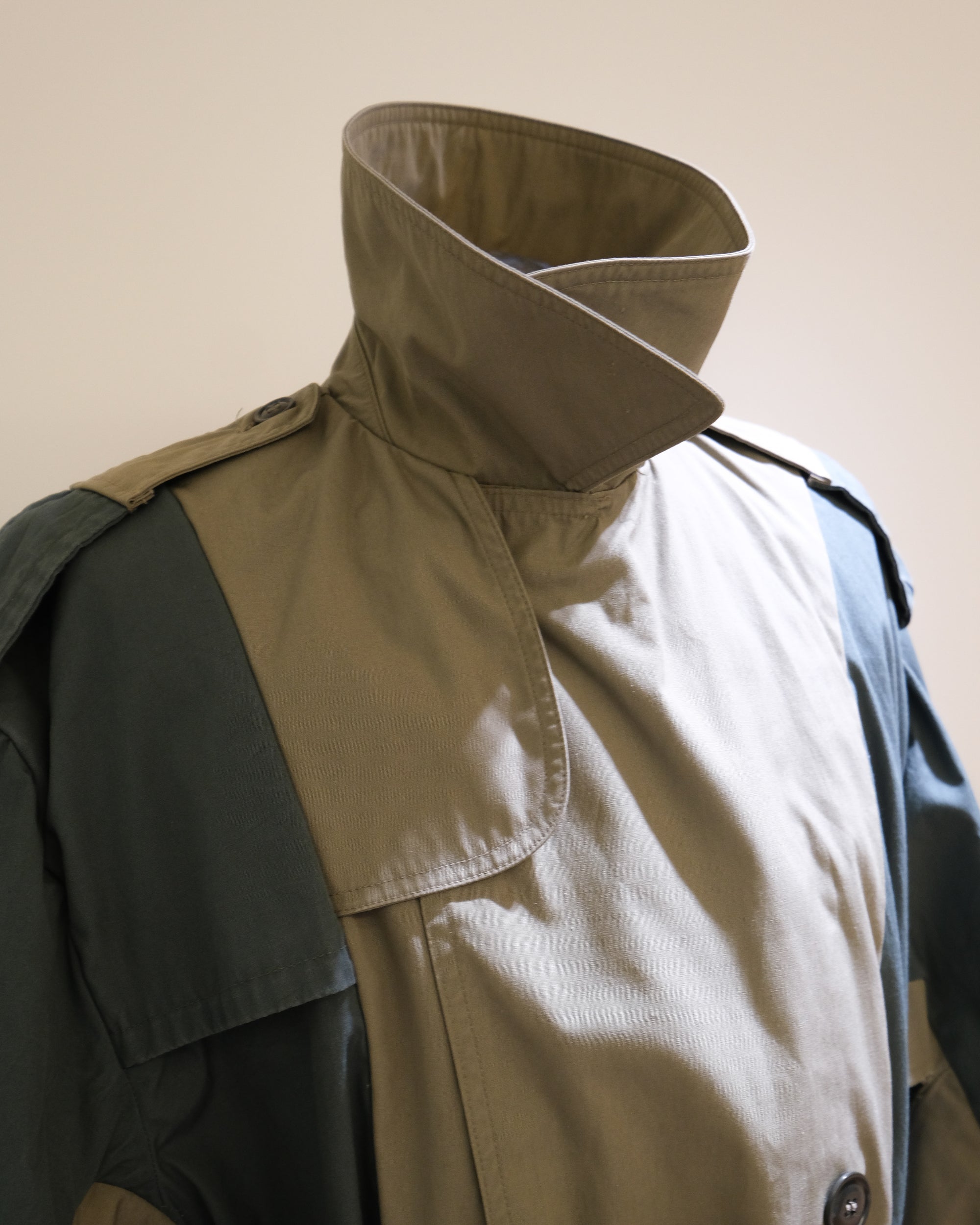 ID26-001-01-F / rebuild trench jacket【A】