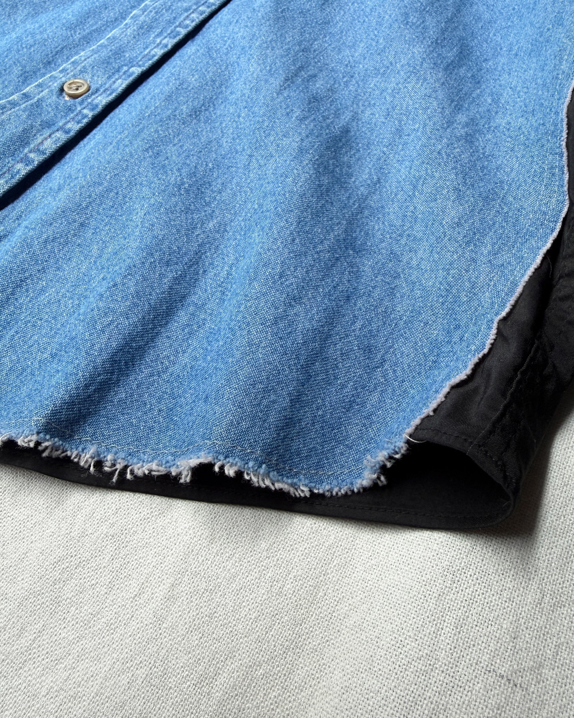 ID25-019 / docking fake layered shirt【B】