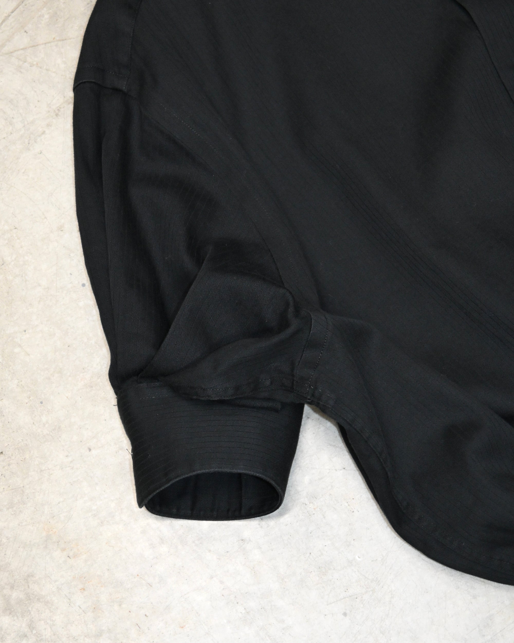 ID26-036-01-L / denim waist short sleeve shirt【A】