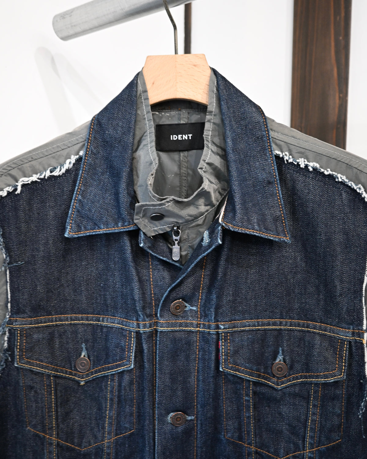 ID26-056-F / fake layered work vest【B】