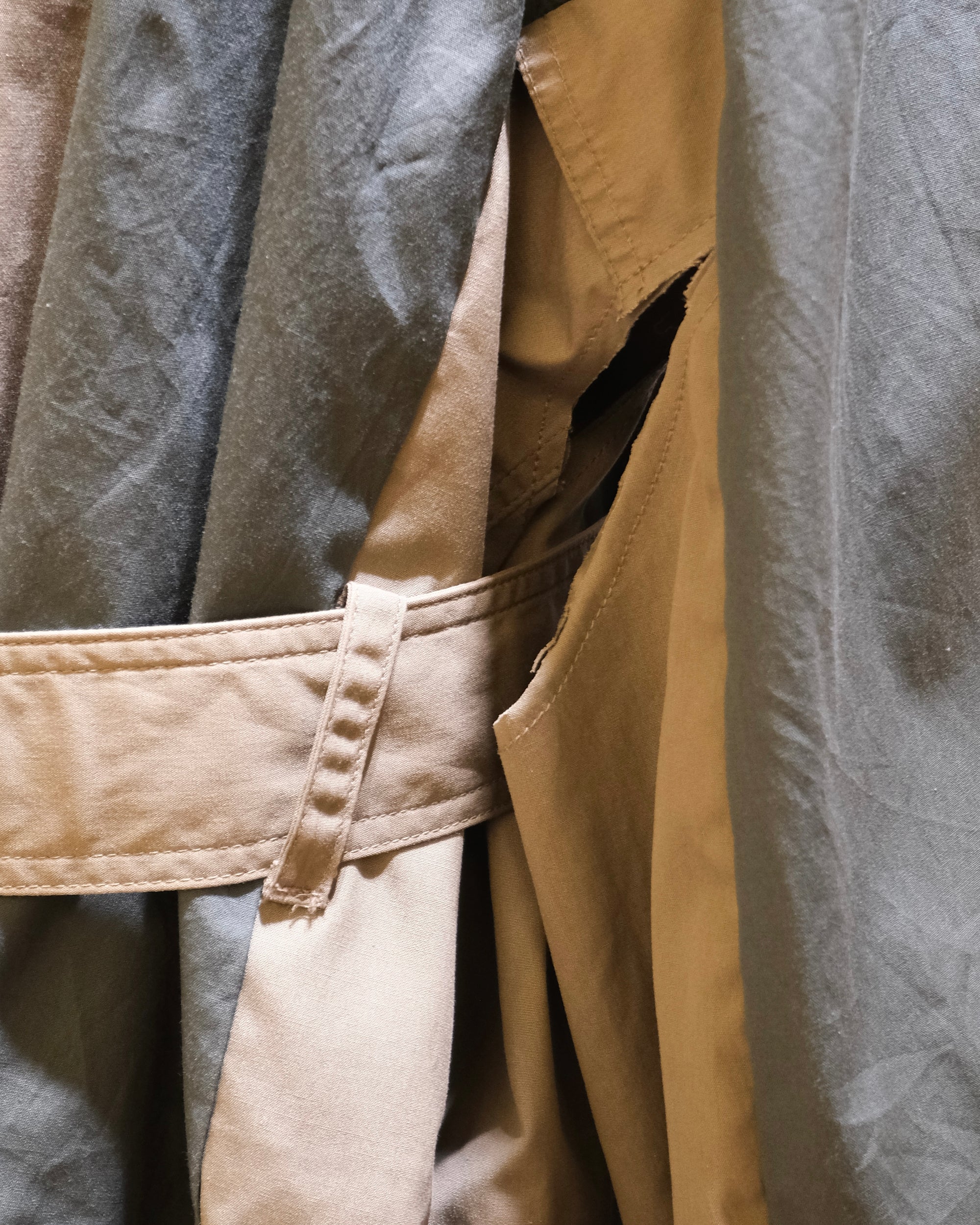 ID26-001-01-F / rebuild trench jacket【A】