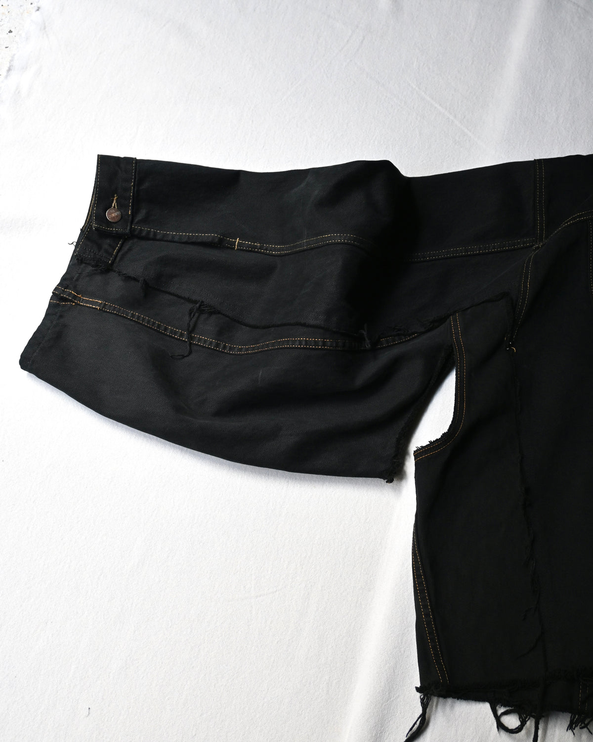 ID-006-07-F / rebuild denim overdyed【B】