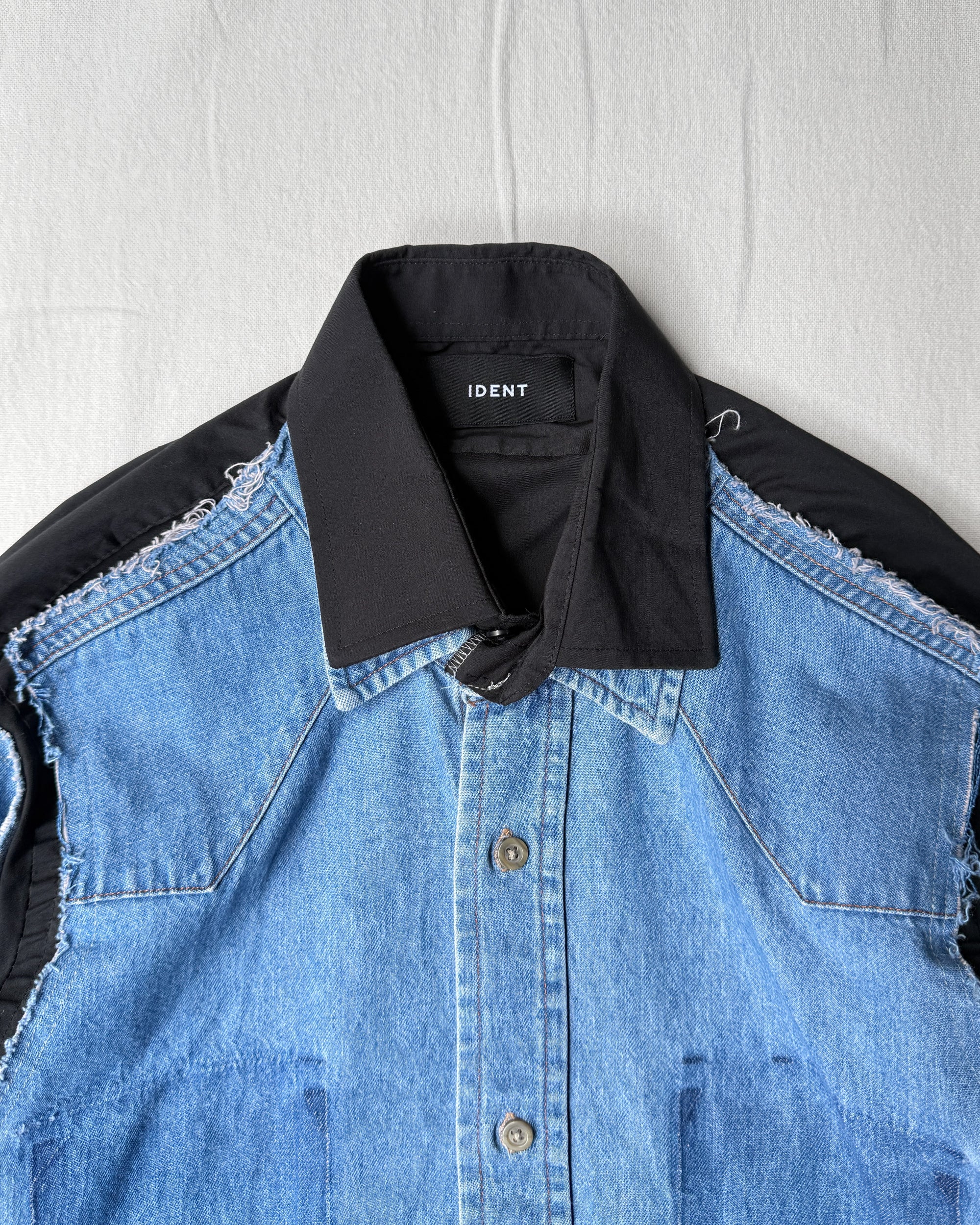 ID25-019 / docking fake layered shirt【B】