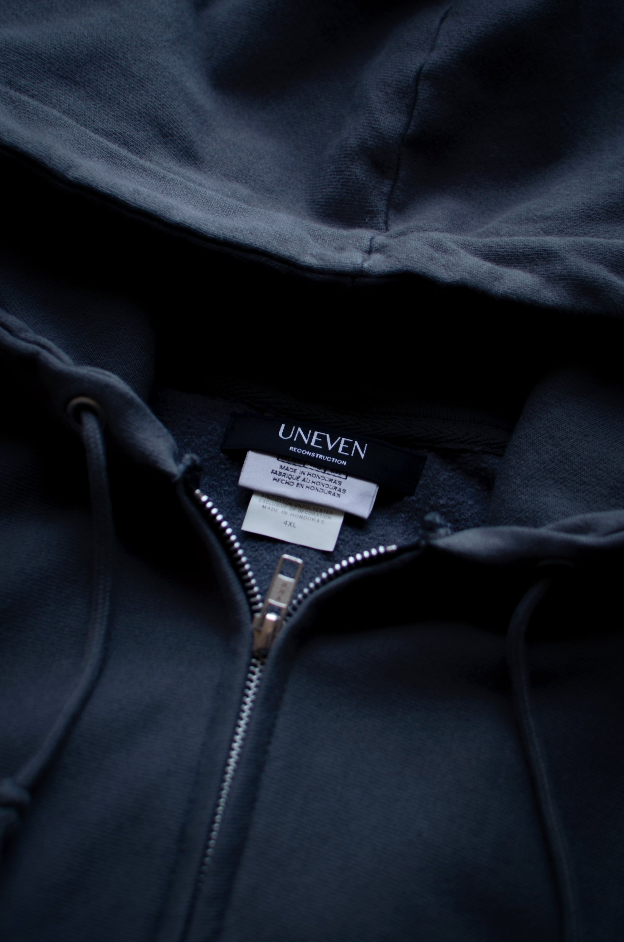 RE-033 / resized zip hoodie [A]