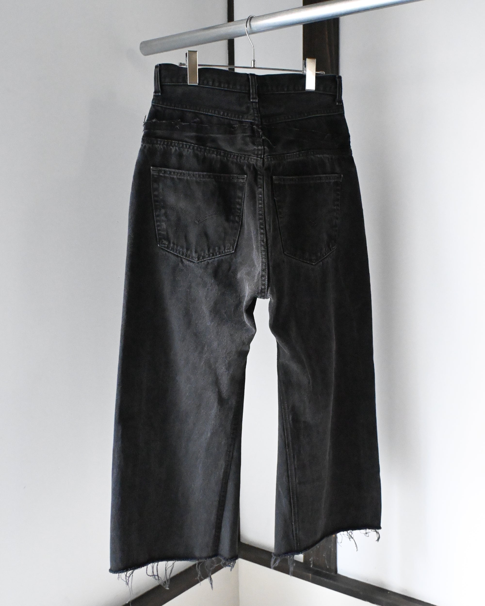 ID26-008-L / wide leg easy denim【C】