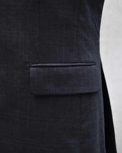 RE-012 / open back vest【A-B】
