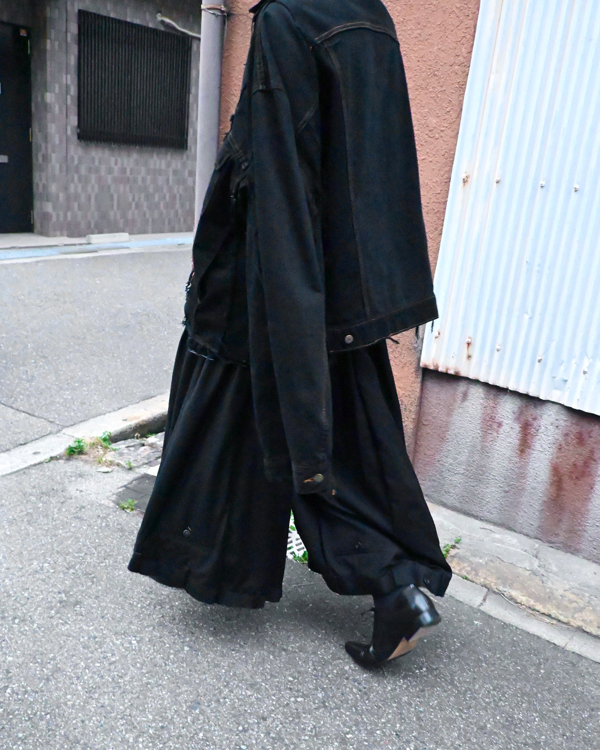 ID26-006-03-M / rebuild hakama slacks【B】