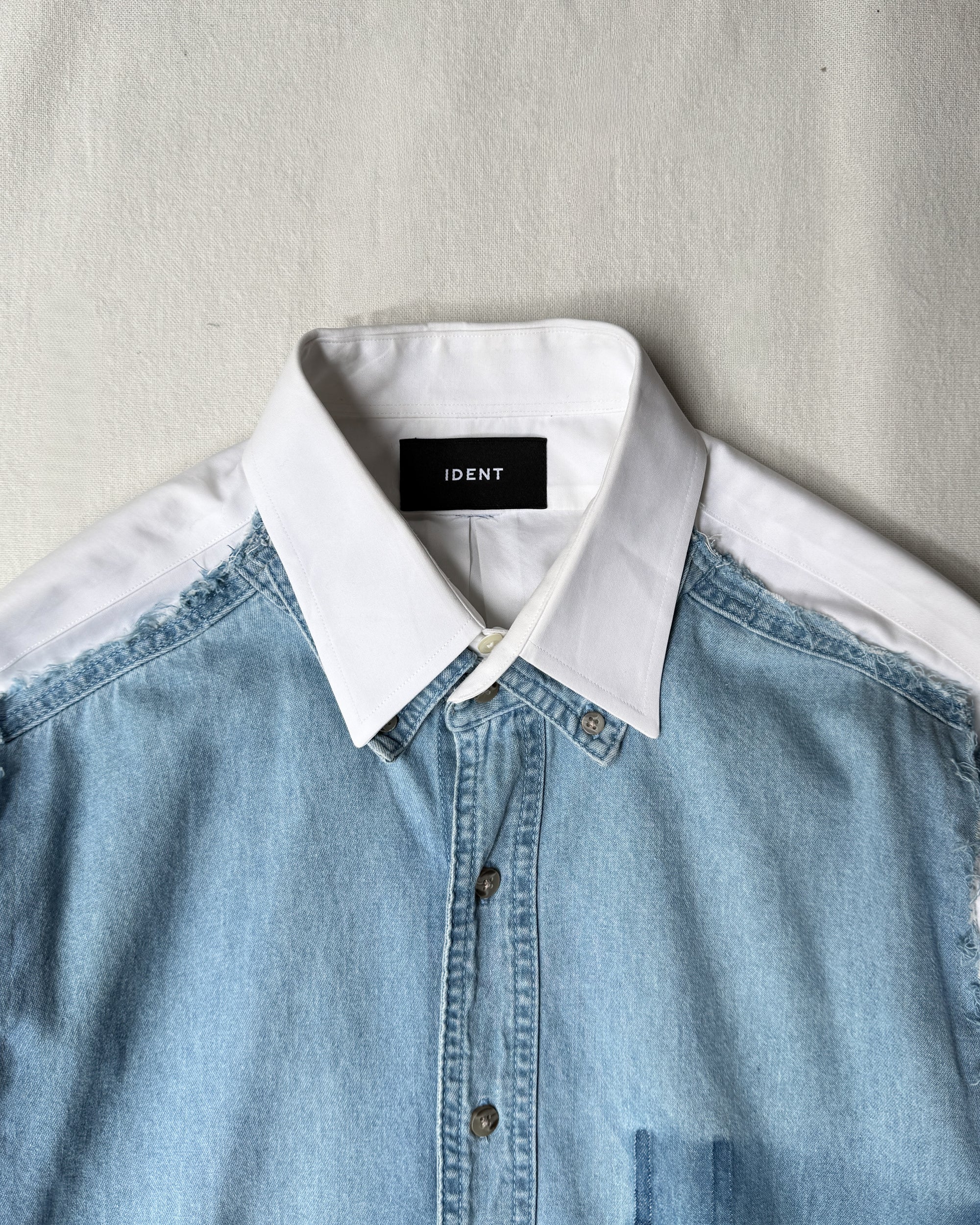 ID25-019 / docking fake layered shirt【A】