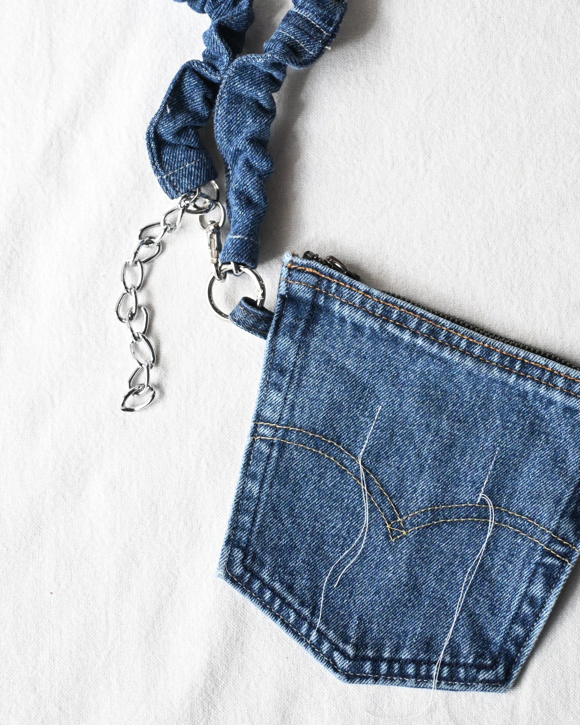 ID26-031-F  / denim pocket shoulder【B】