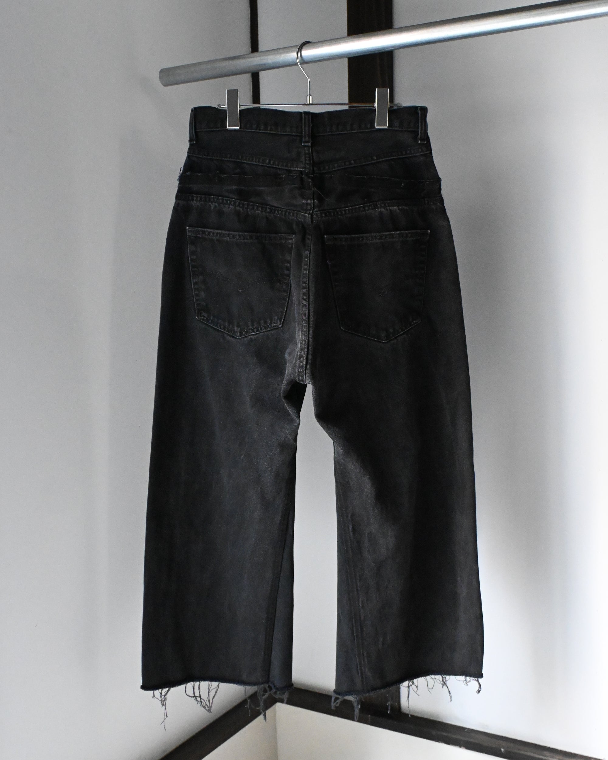 ID26-008-S / wide leg easy denim【B】