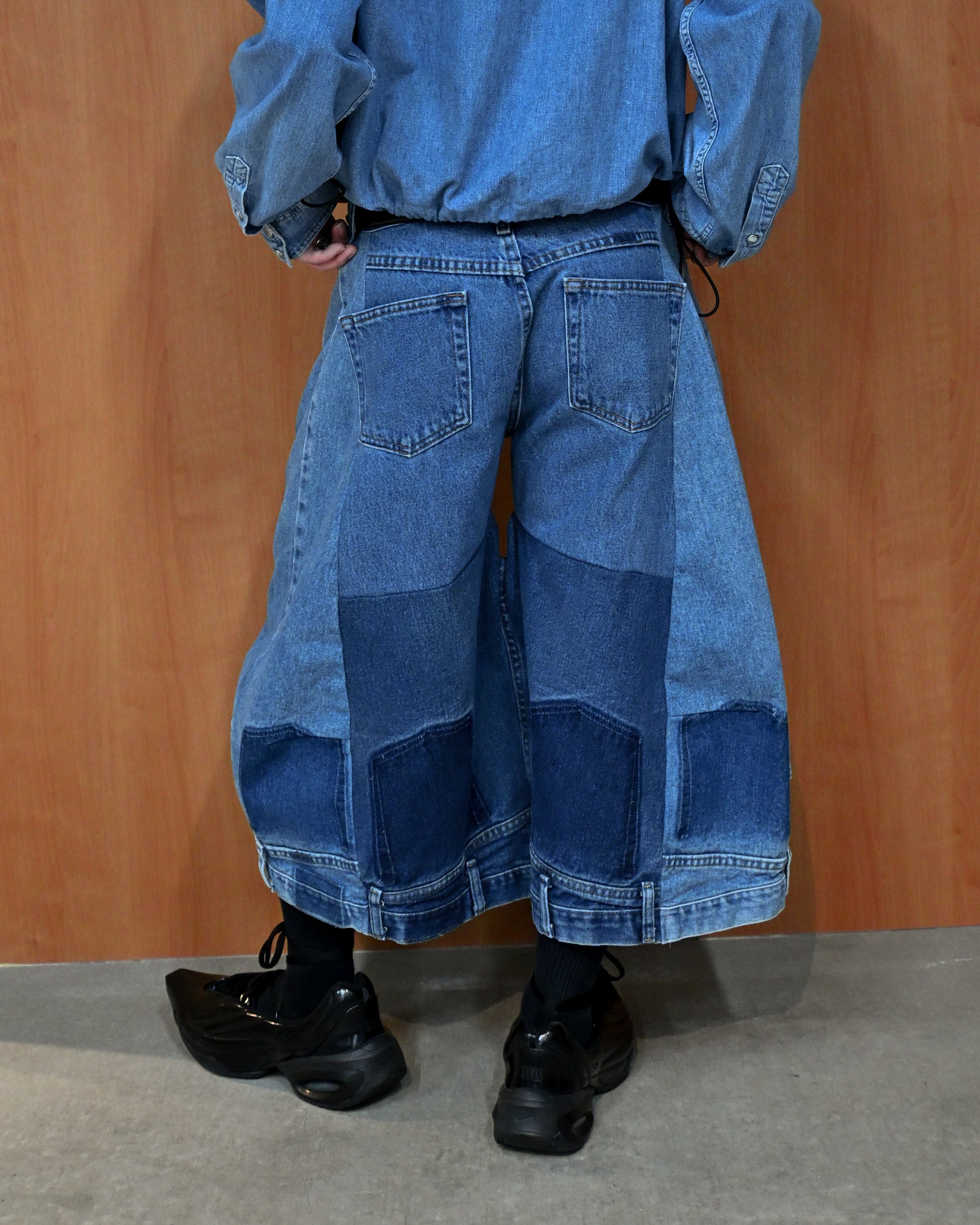 ID26−021-02-F / donut denim pant【C】