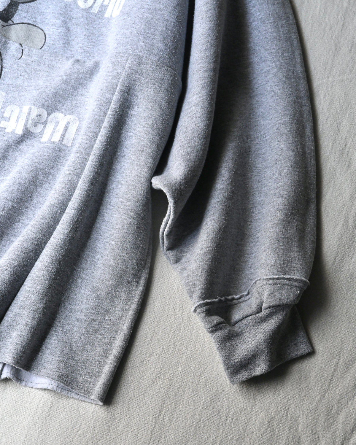 ID26-060-F / mirrored mickey sweat【B】