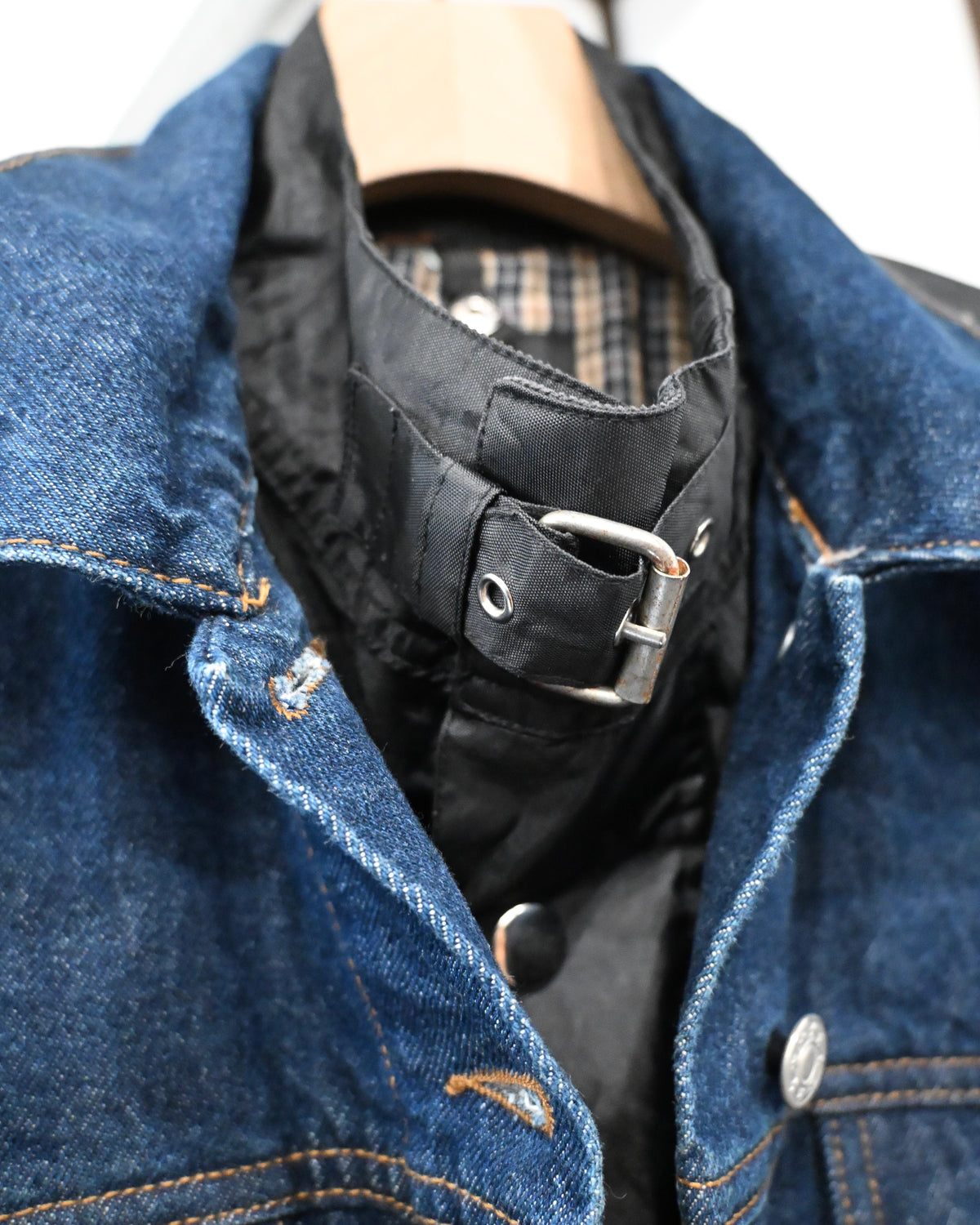 ID26-055-F / fake layered work jacket【A】
