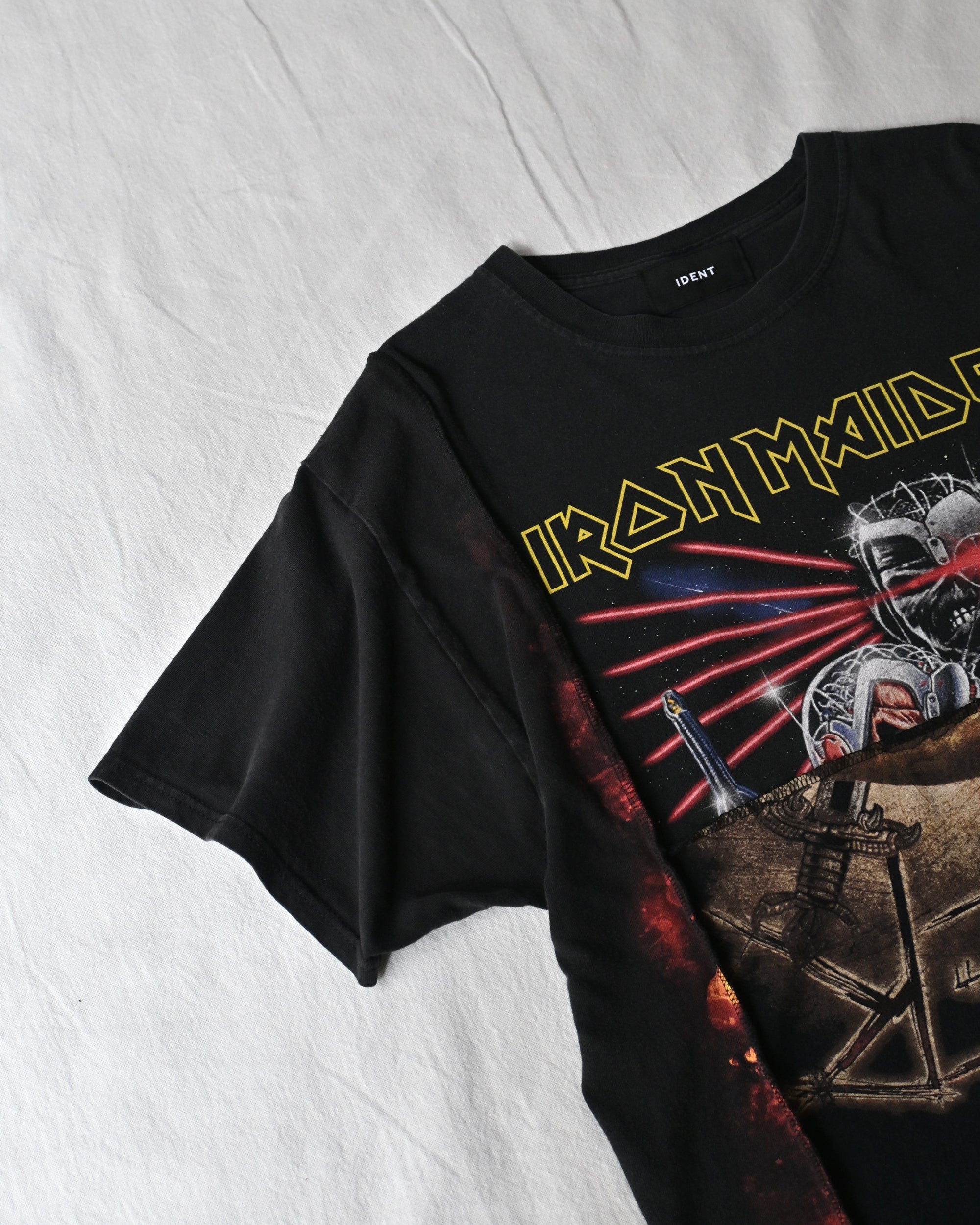 ID26-028-F / mirrored band tee【C】