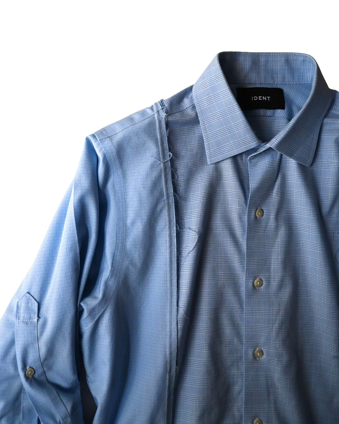 ID26-063-F / layered sleeve shirt 【A】