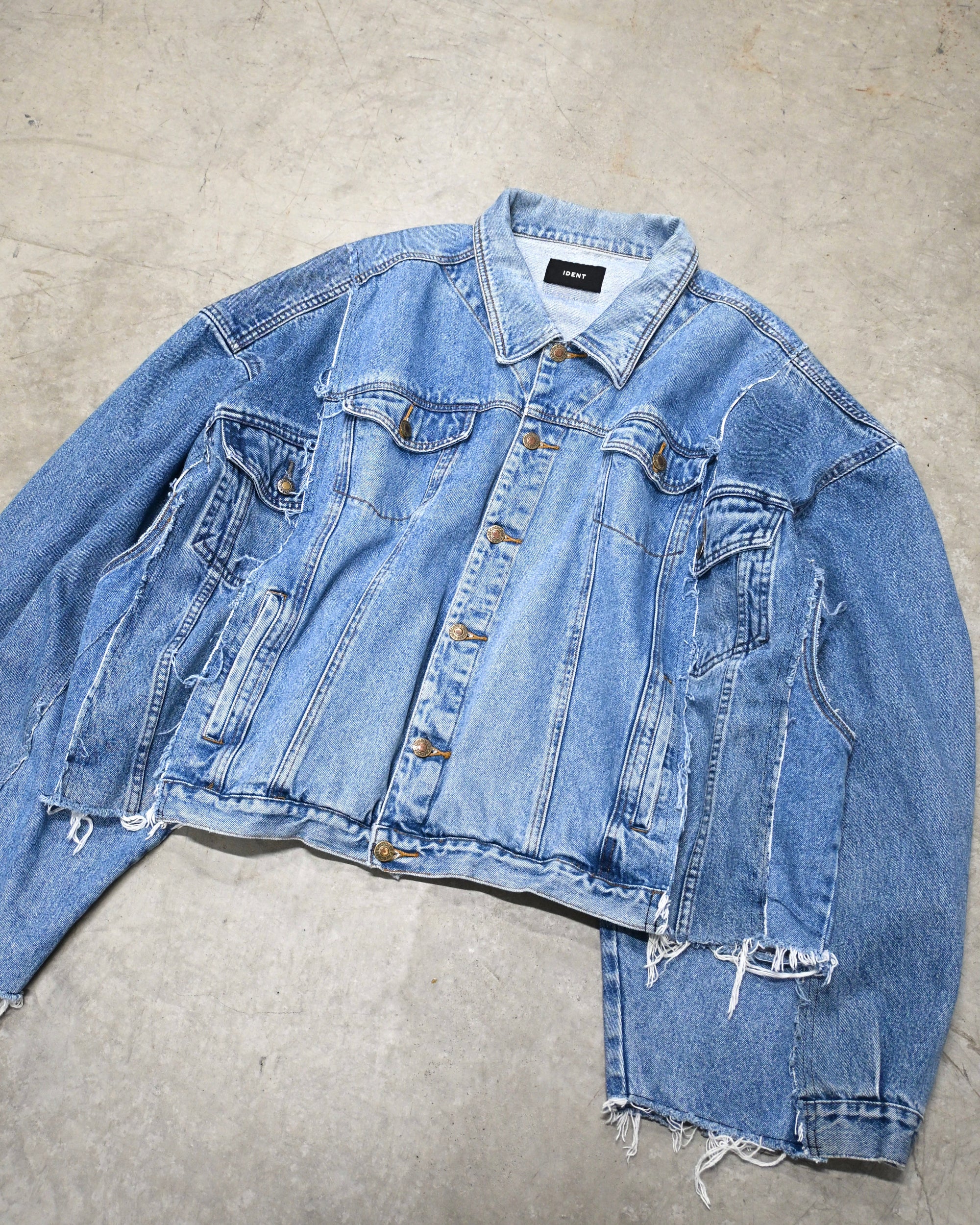 ID-002-03-F / rebuild kimono denim jacket【B】