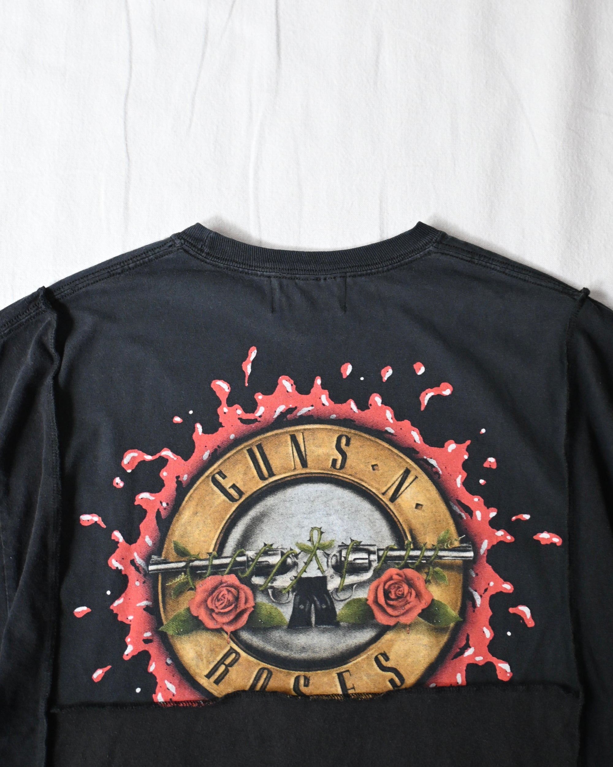 ID26-028-F / mirrored band tee【B】