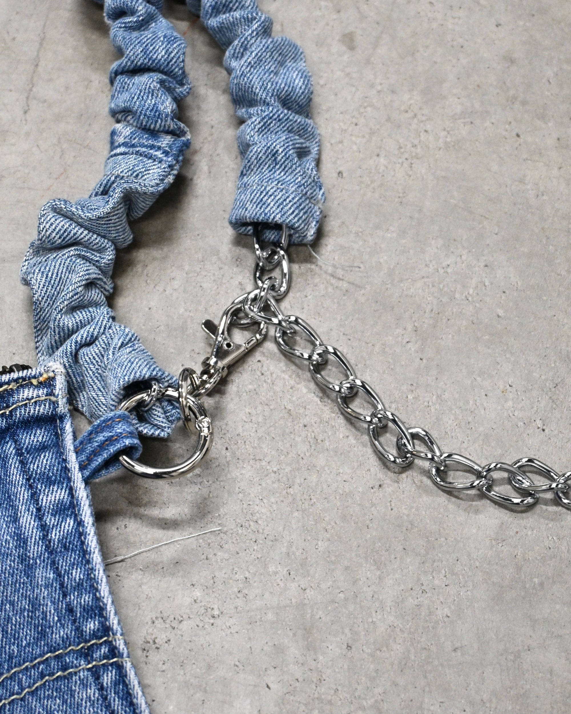 ID26-031-F  / denim pocket shoulder【E】