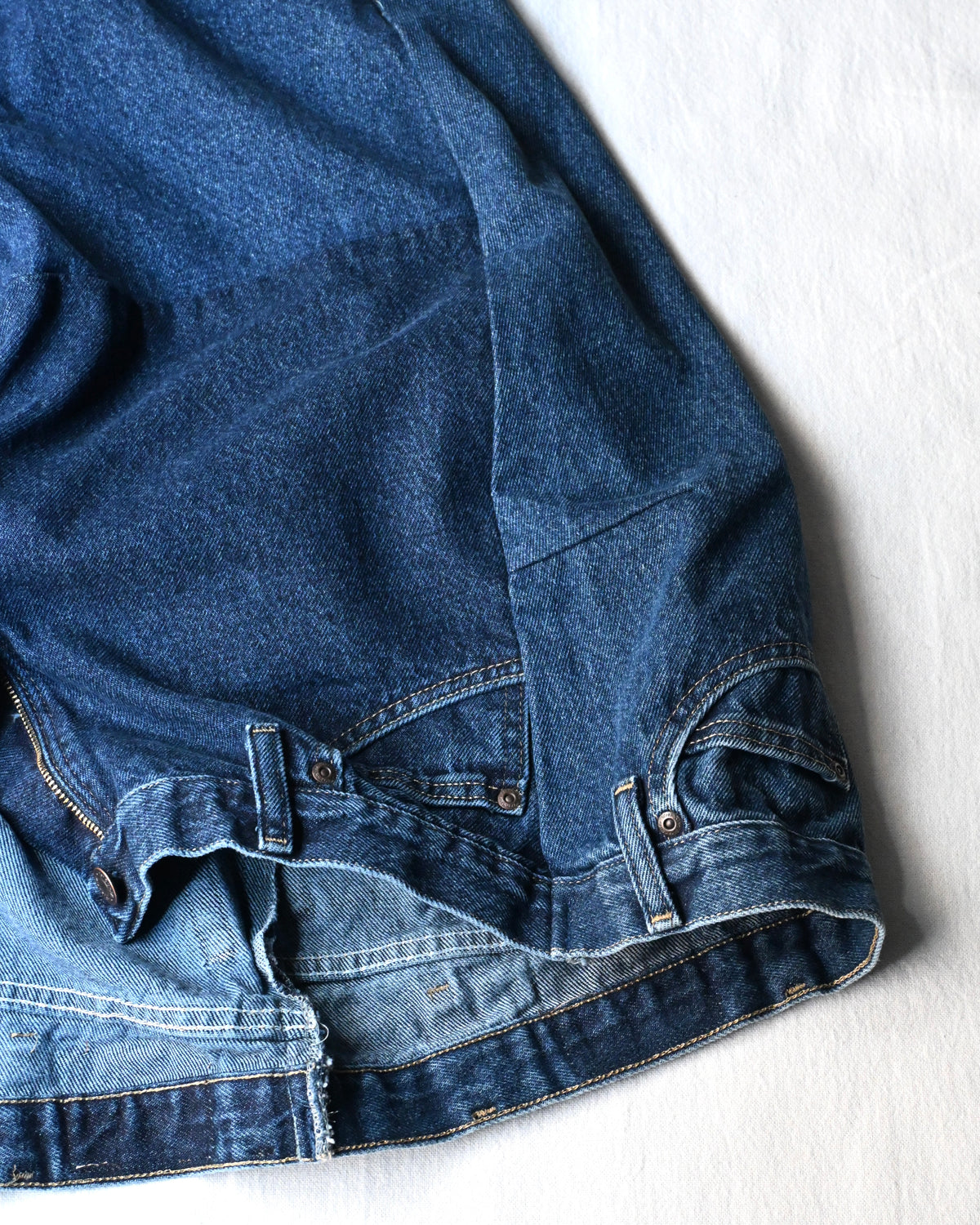 ID26-021-05-F / donut denim pant【B】