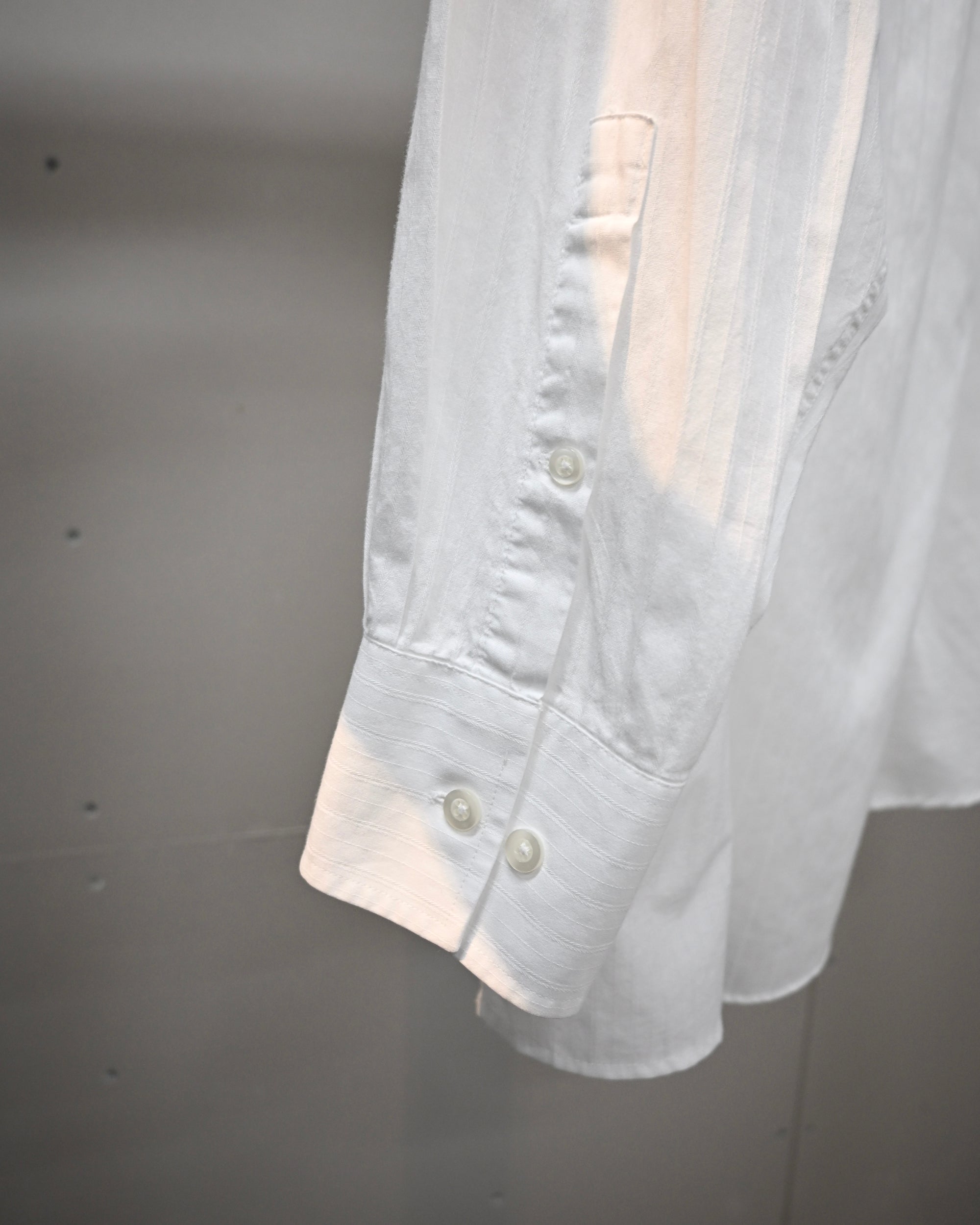 ID26-004-03-F / docking ribbon shirt【A】