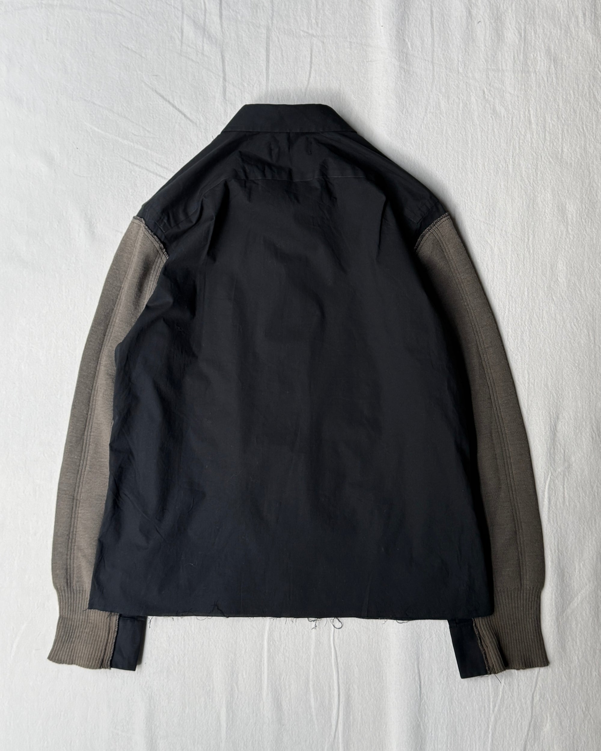 ID-25-025-F / fake layered military top【A】