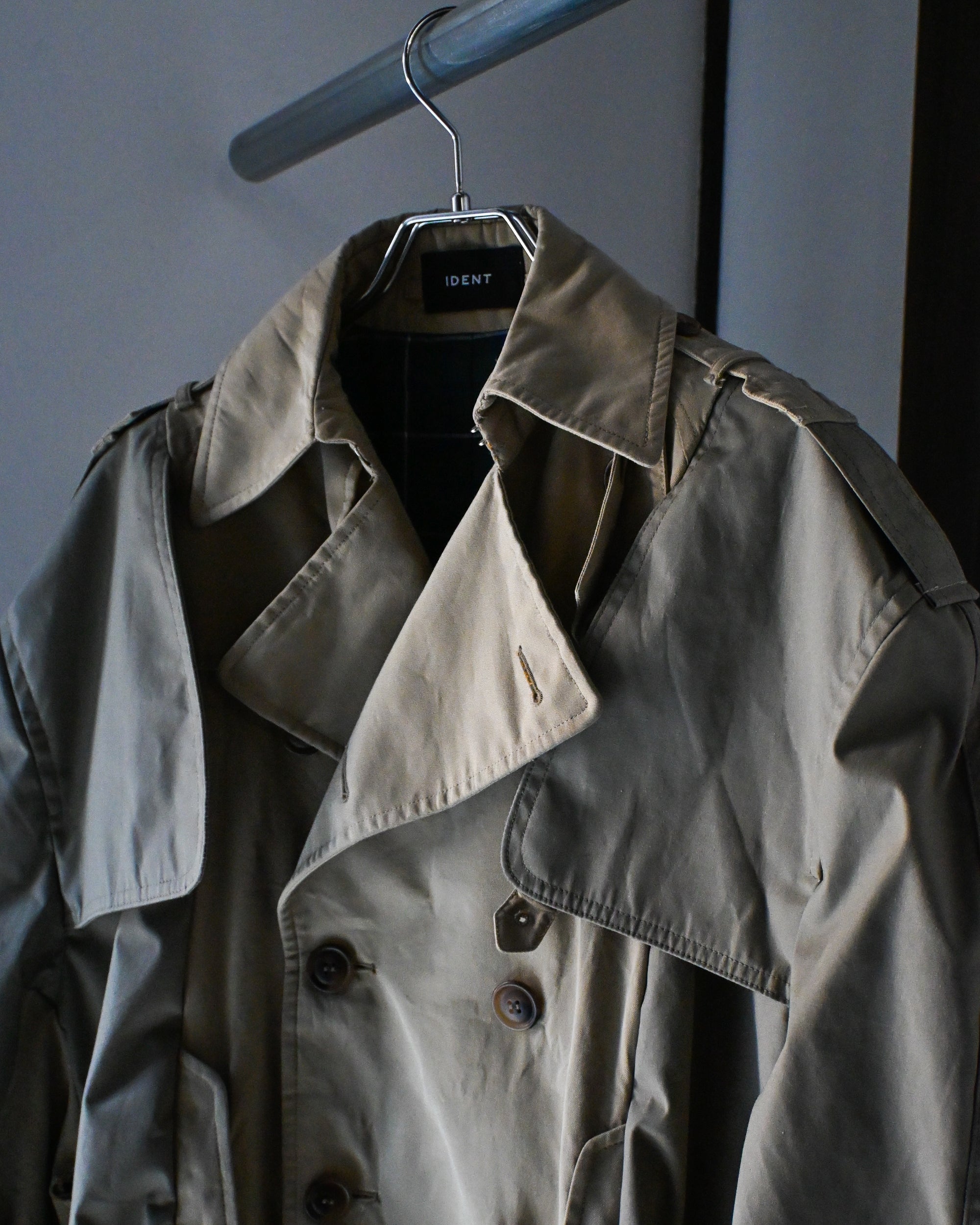 ID26-001-02-F / rebuild trench jacket【A】